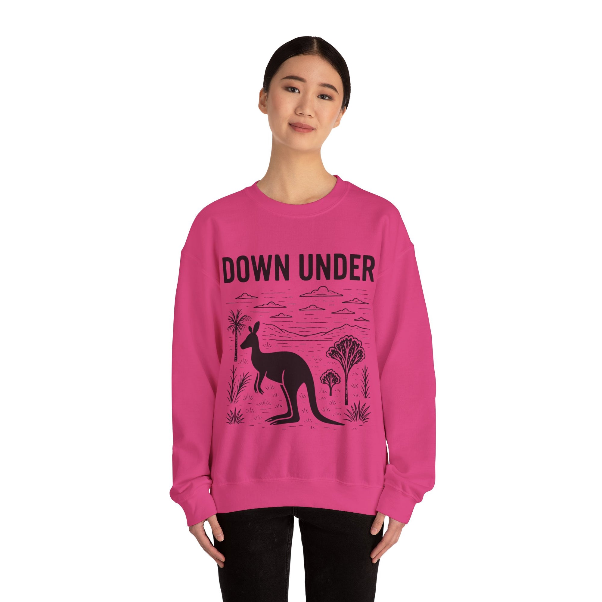 Down Under Unisex Crewneck Sweatshirt | Cozy Gift for Travelers, Fashion Lovers, Tasmania Souvenir, Comfortable Sweatshirt, [...]