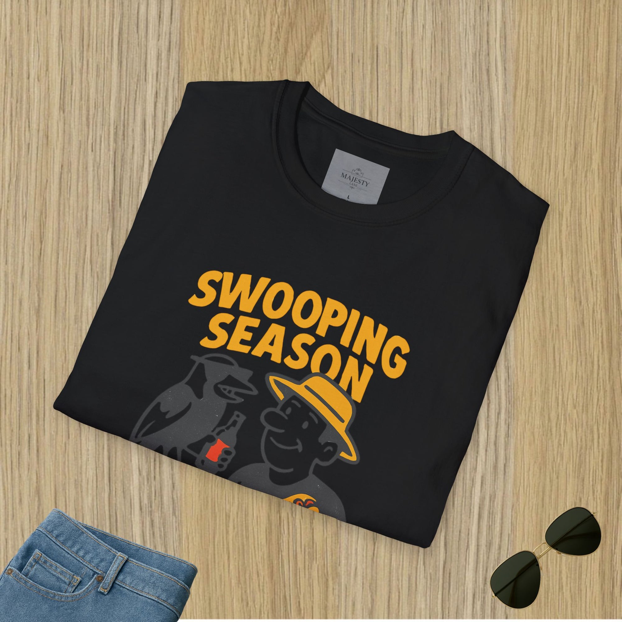 Swooping Season Dad T-Shirt, Softstyle Tee