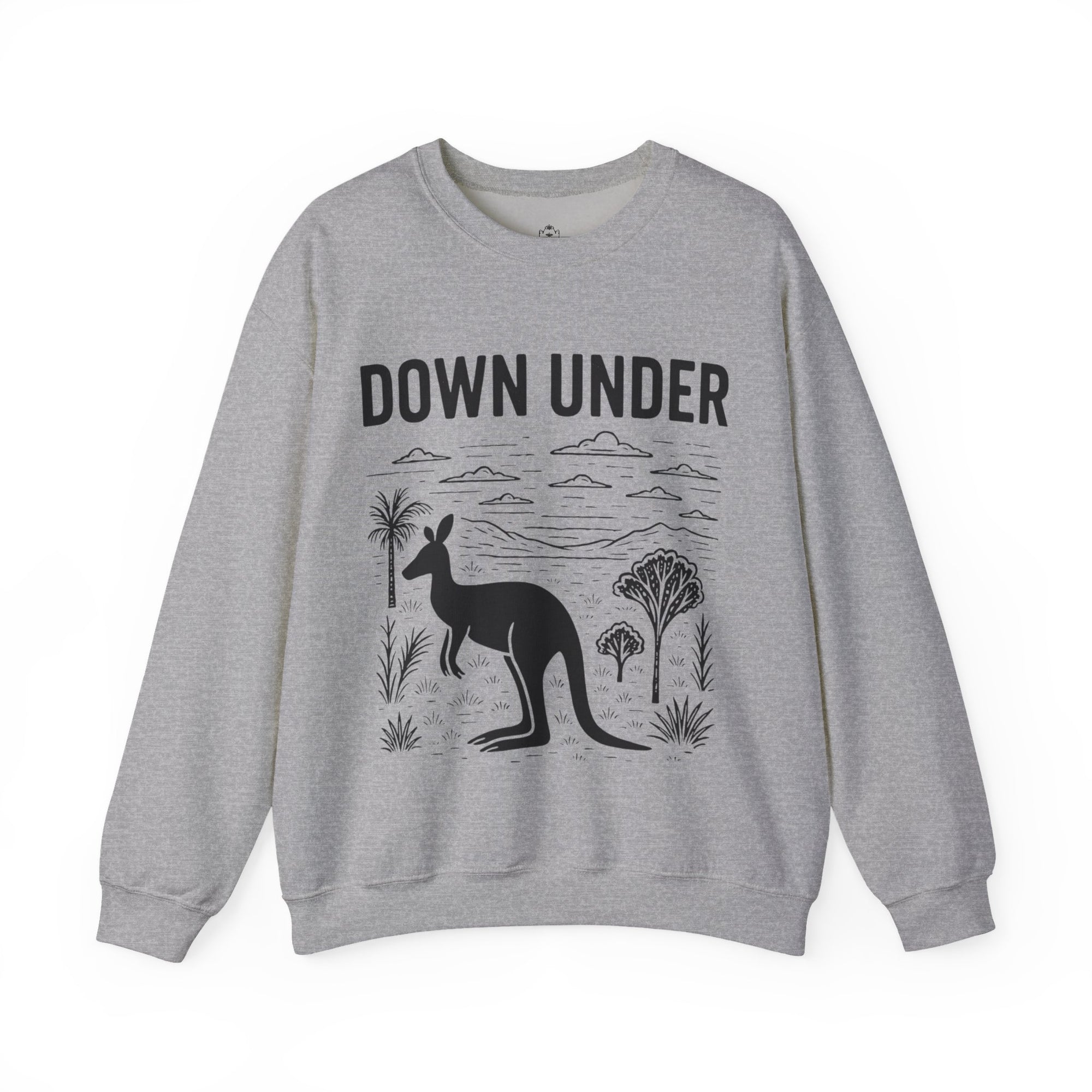 Down Under Unisex Crewneck Sweatshirt | Cozy Gift for Travelers, Fashion Lovers, Tasmania Souvenir, Comfortable Sweatshirt, [...]