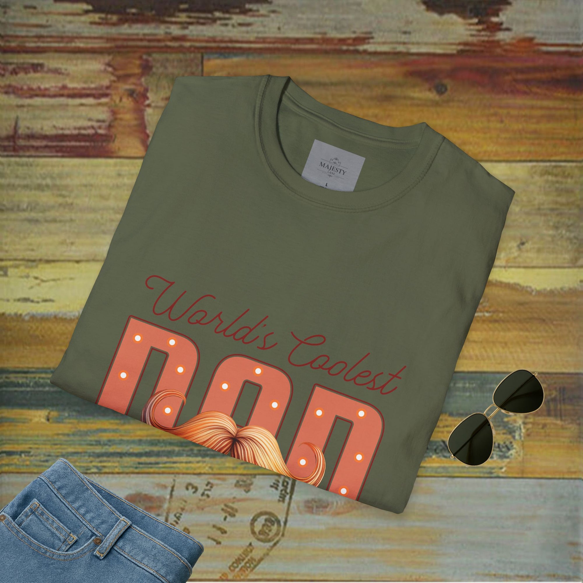 World's Coolest Dad T-Shirt, Softstyle Tee