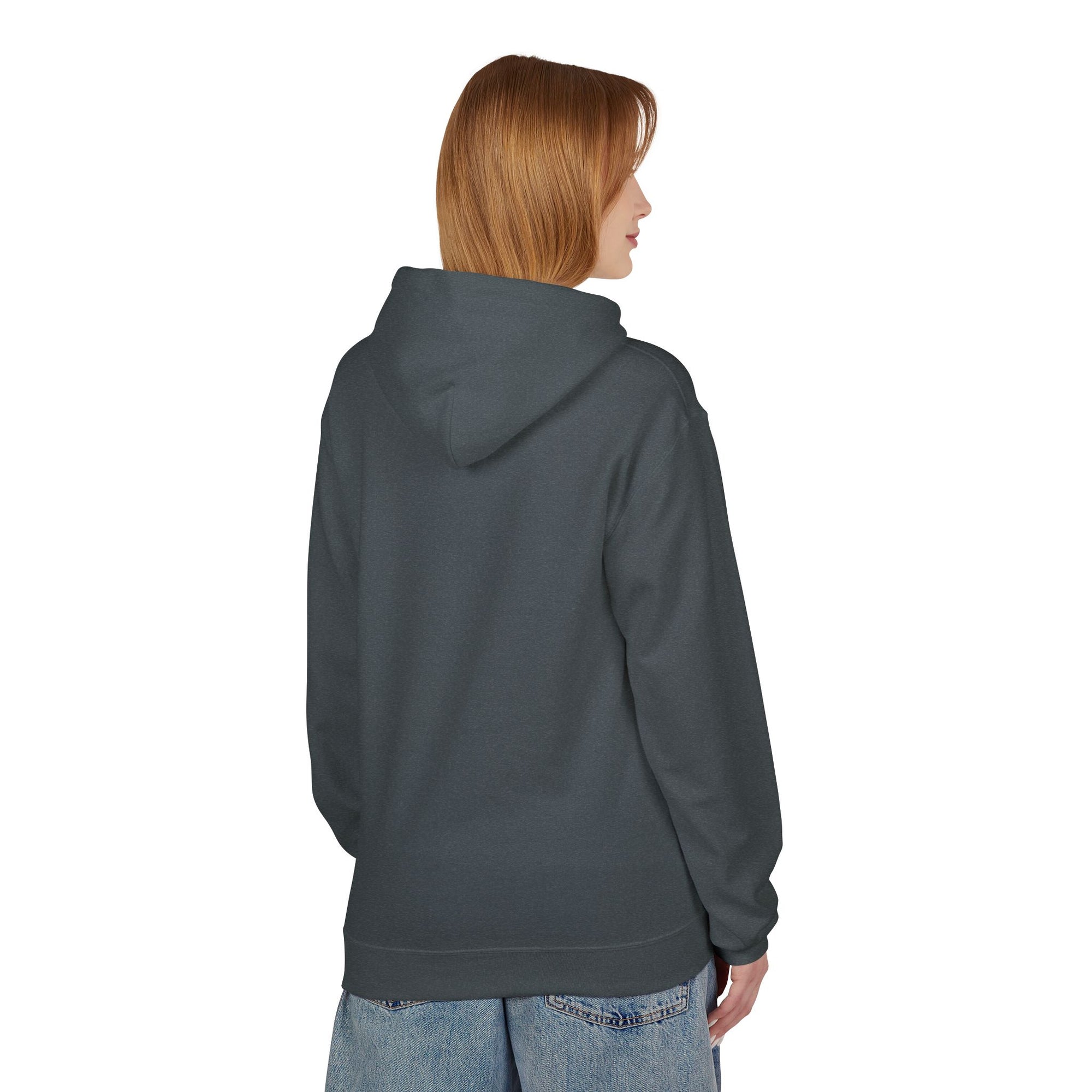 'I Love Adeliade' Unisex Softstyle Fleece Hoodie, Cozy Gift, Streetwear, Unique Fashion, Casual Wear, Lounge Essential
