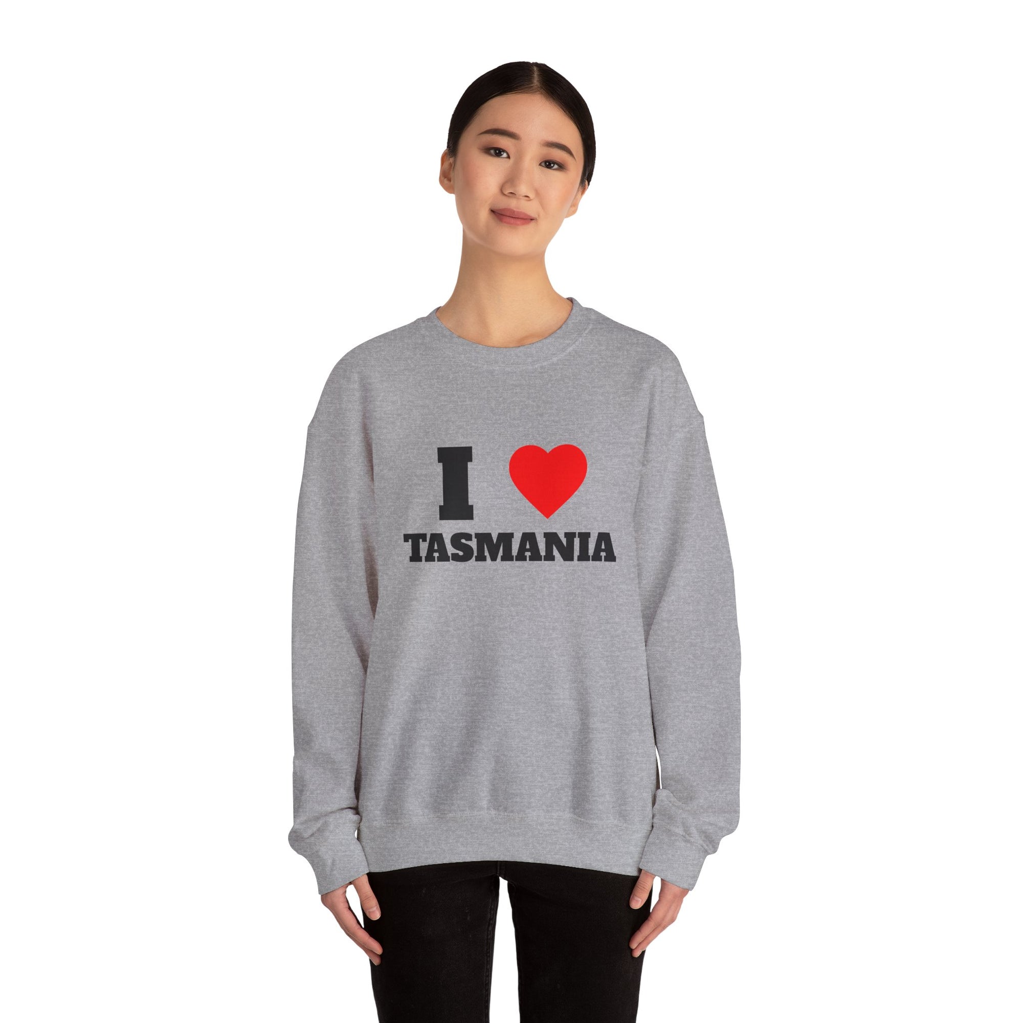 I Love Tasmania Unisex Crewneck Sweatshirt | Cozy Gift for Travelers, Fashion Lovers, Tasmania Souvenir, Comfortable Sweatshirt, [...]