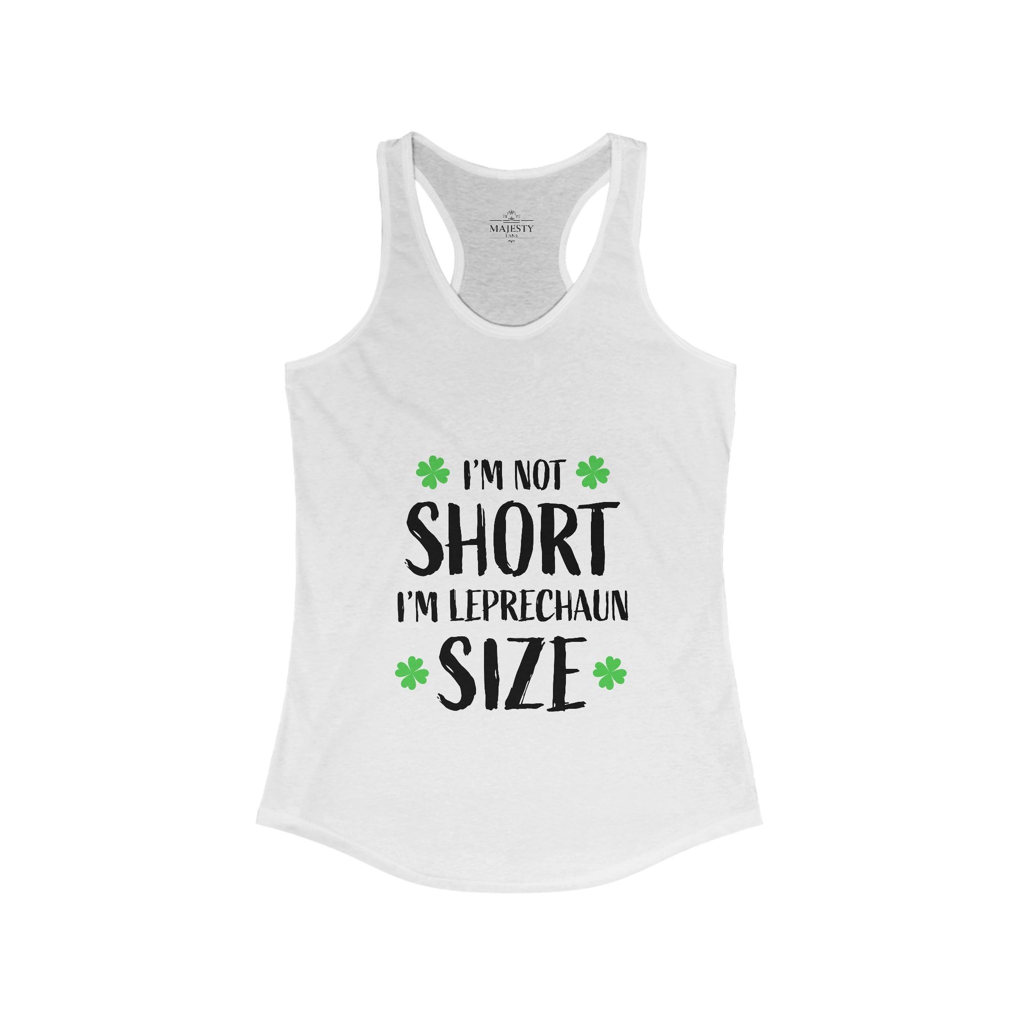 I am not Short Racerback Tank, Bohemian Style Top, Summer Attire, Casual Wear, Gift for Her, Festival Clothing