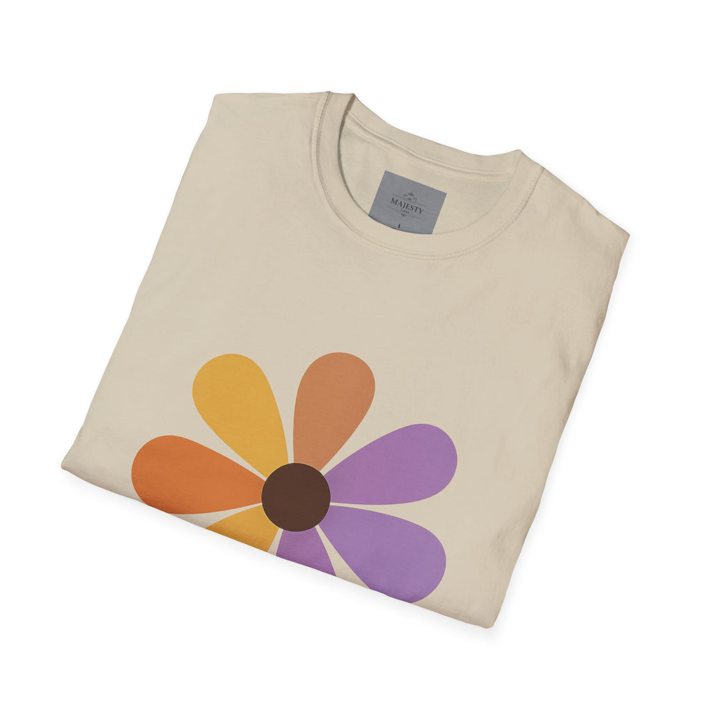 Blooming Flower Unisex T-Shirt, Softstyle Tee, Inspirational Shirt, Heartfelt Gift