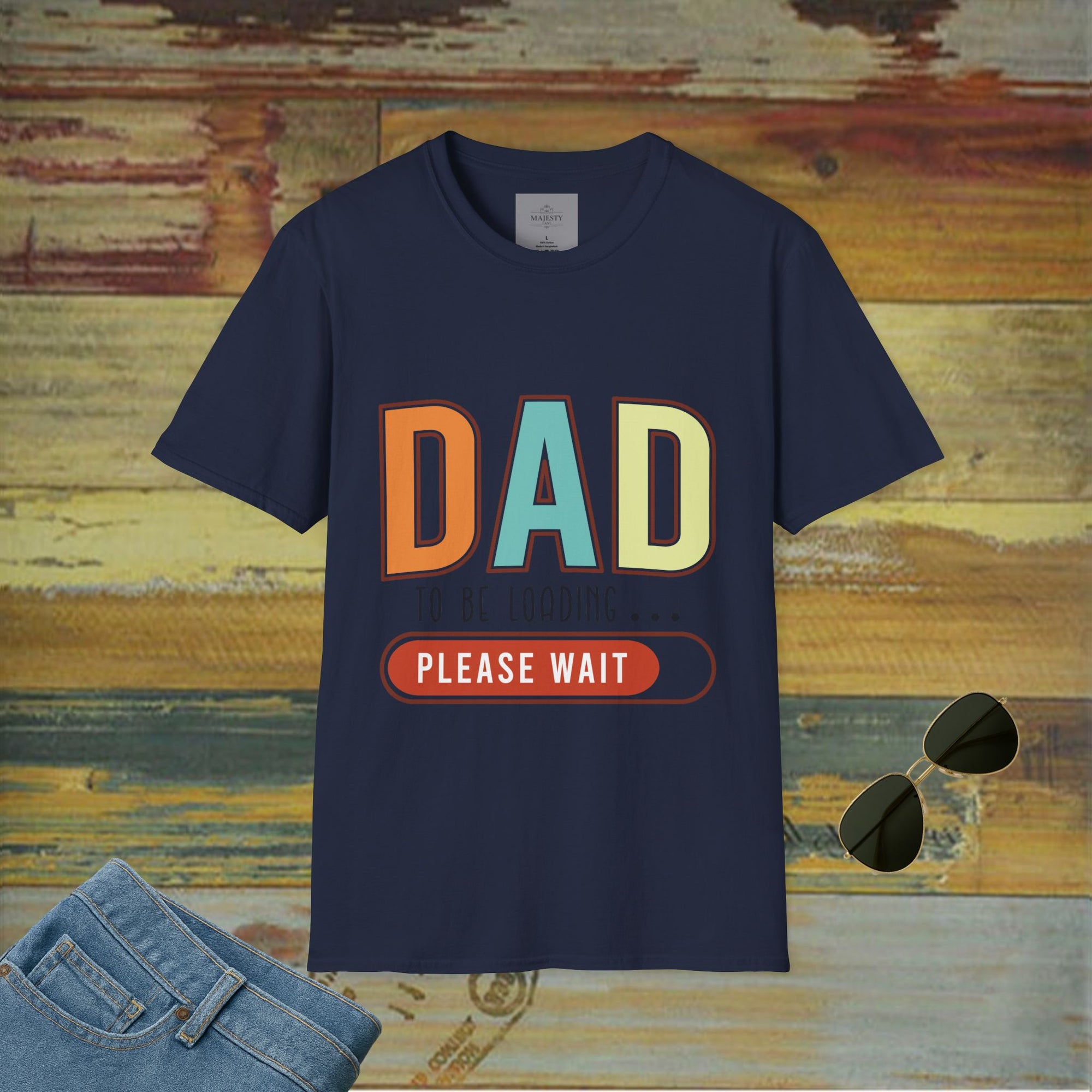 Dad Please Wait T-Shirt, Softstyle Tee