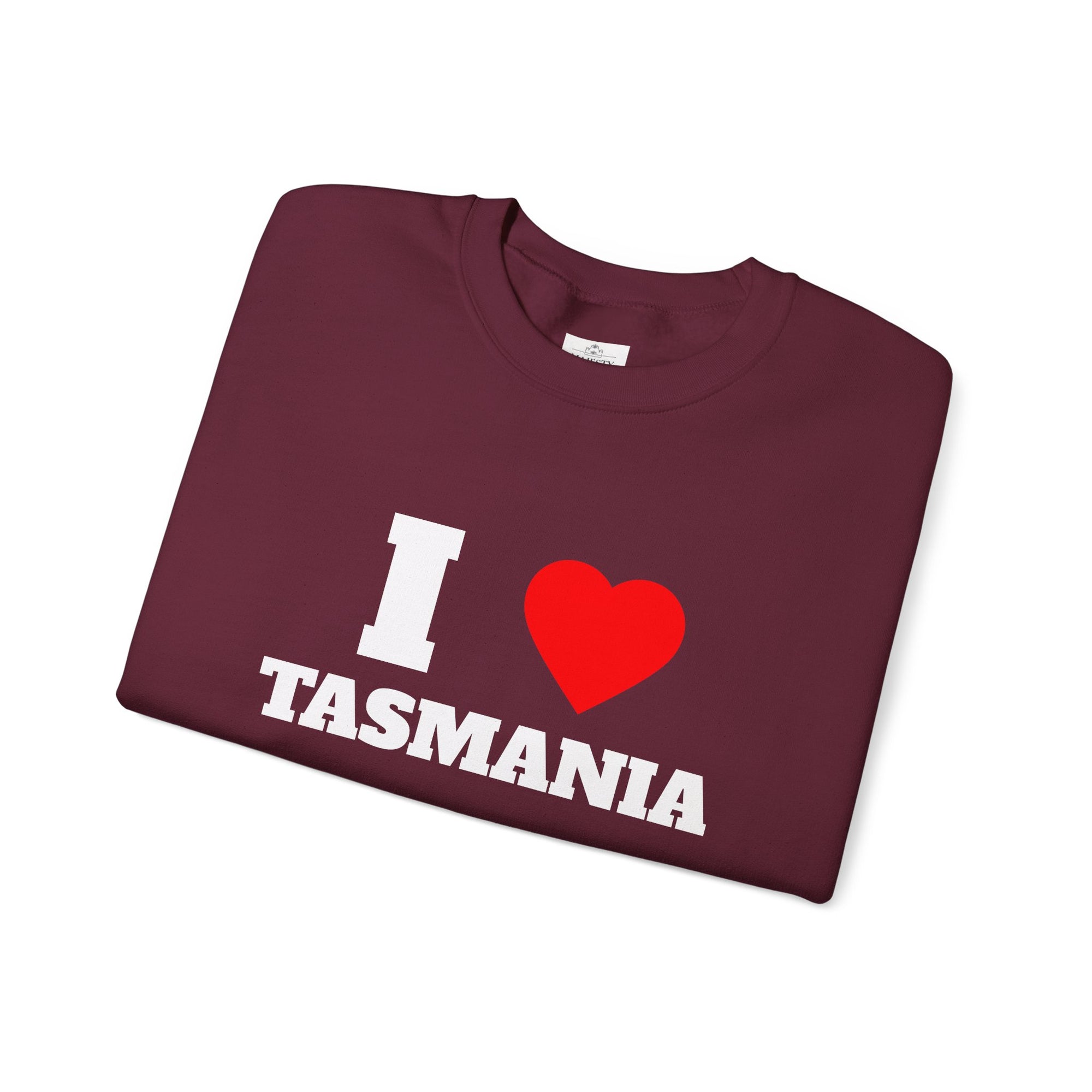 I Love Tasmania Unisex Crewneck Sweatshirt | Cozy Gift for Travelers, Fashion Lovers, Tasmania Souvenir, Comfortable Sweatshirt, [...]