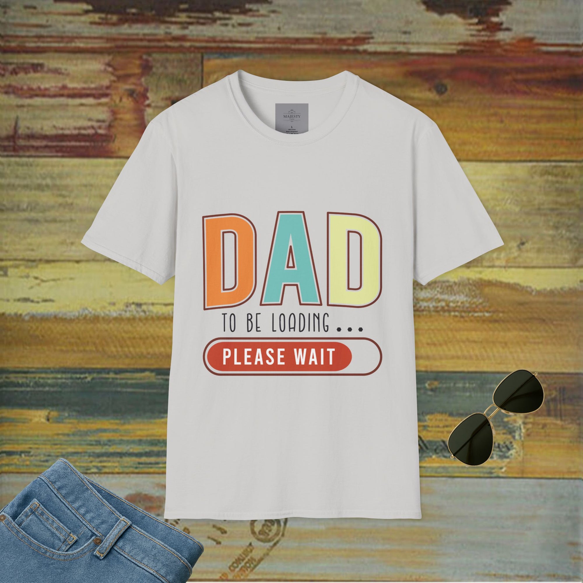 Dad Please Wait T-Shirt, Softstyle Tee