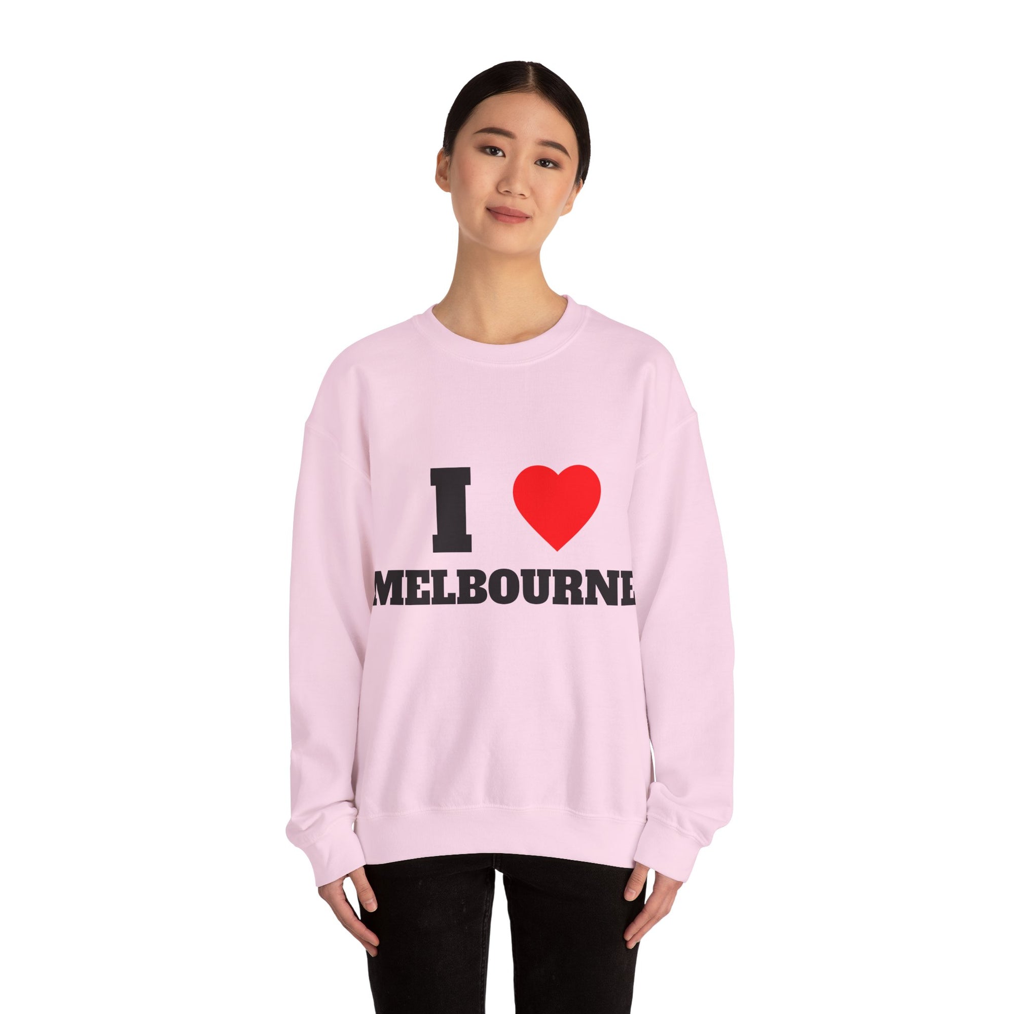 I Love Melbourne Unisex Crewneck Sweatshirt | Cozy Gift for Travelers, Fashion Lovers, Tasmania Souvenir, Comfortable Sweatshirt, [...]