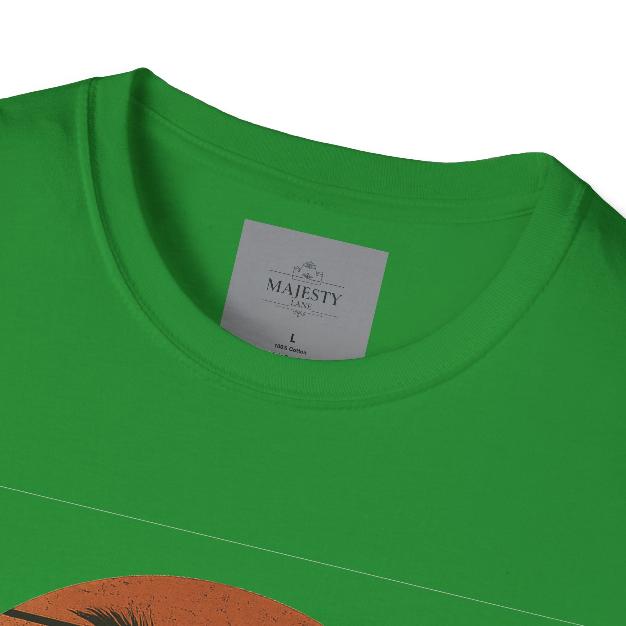 Sunset Palm Unisex T-Shirt, Softstyle Tee, Inspirational Shirt, Heartfelt Gift