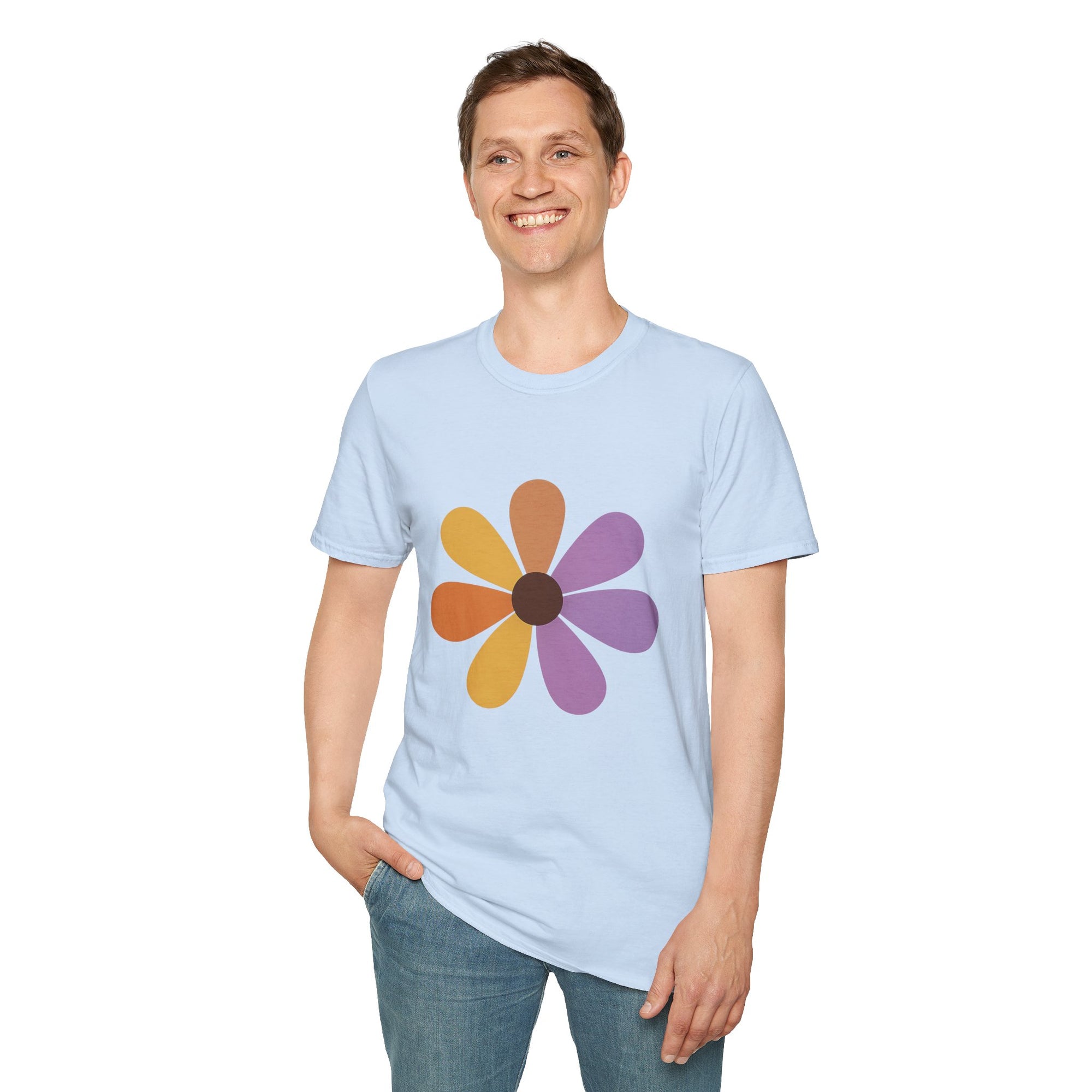 Blooming Flower Unisex T-Shirt, Softstyle Tee, Inspirational Shirt, Heartfelt Gift