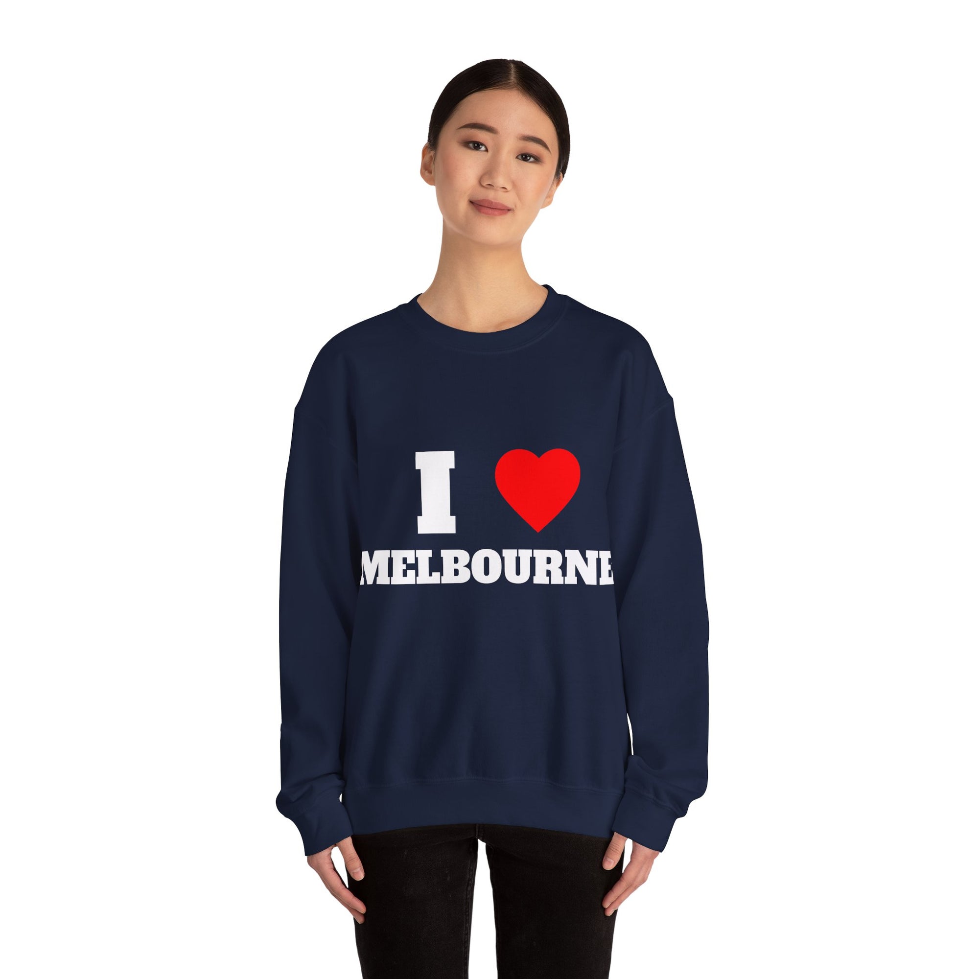 I Love Melbourne Unisex Crewneck Sweatshirt | Cozy Gift for Travelers, Fashion Lovers, Tasmania Souvenir, Comfortable Sweatshirt, [...]