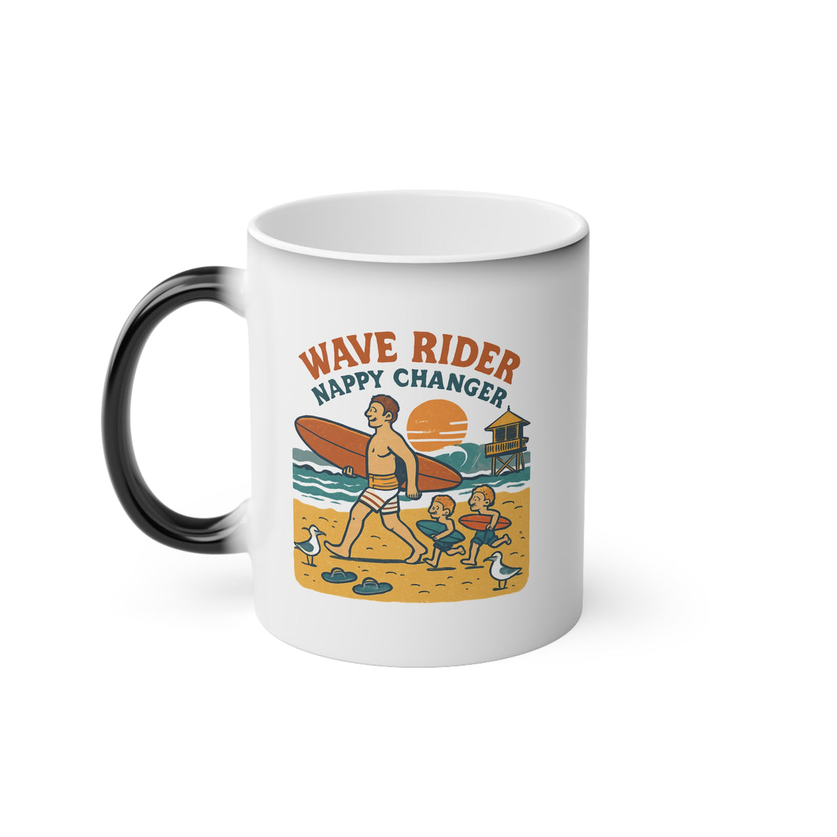 Magic Mug - Wave Seven Nappy Changer Father's Day Mug