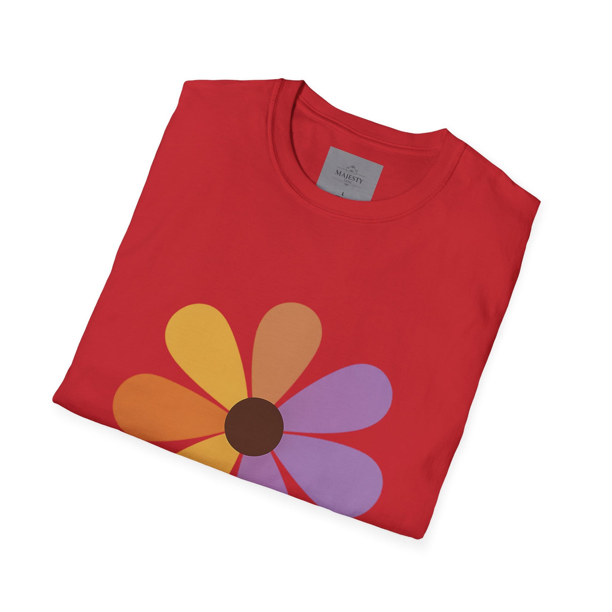 Blooming Flower Unisex T-Shirt, Softstyle Tee, Inspirational Shirt, Heartfelt Gift