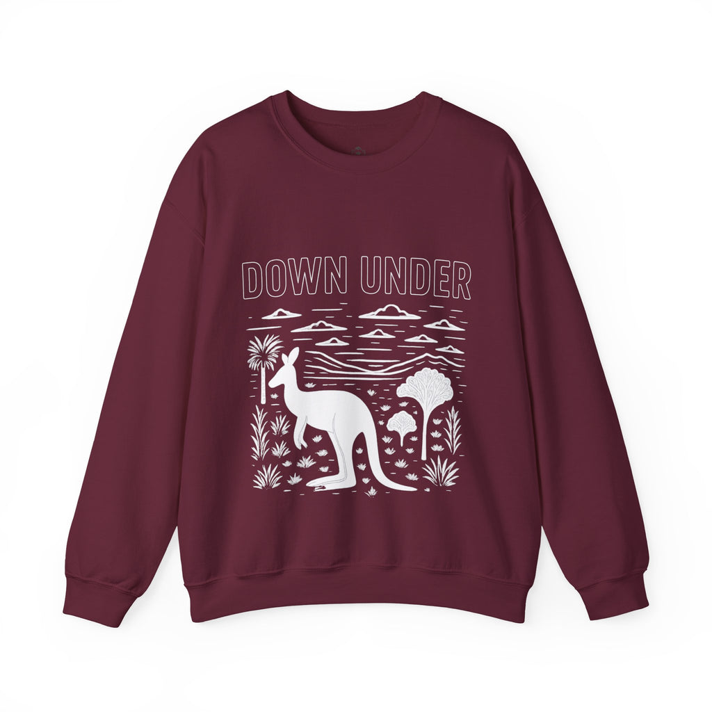Down Under Unisex Crewneck Sweatshirt | Cozy Gift for Travelers, Fashion Lovers, Tasmania Souvenir, Comfortable Sweatshirt, [...]