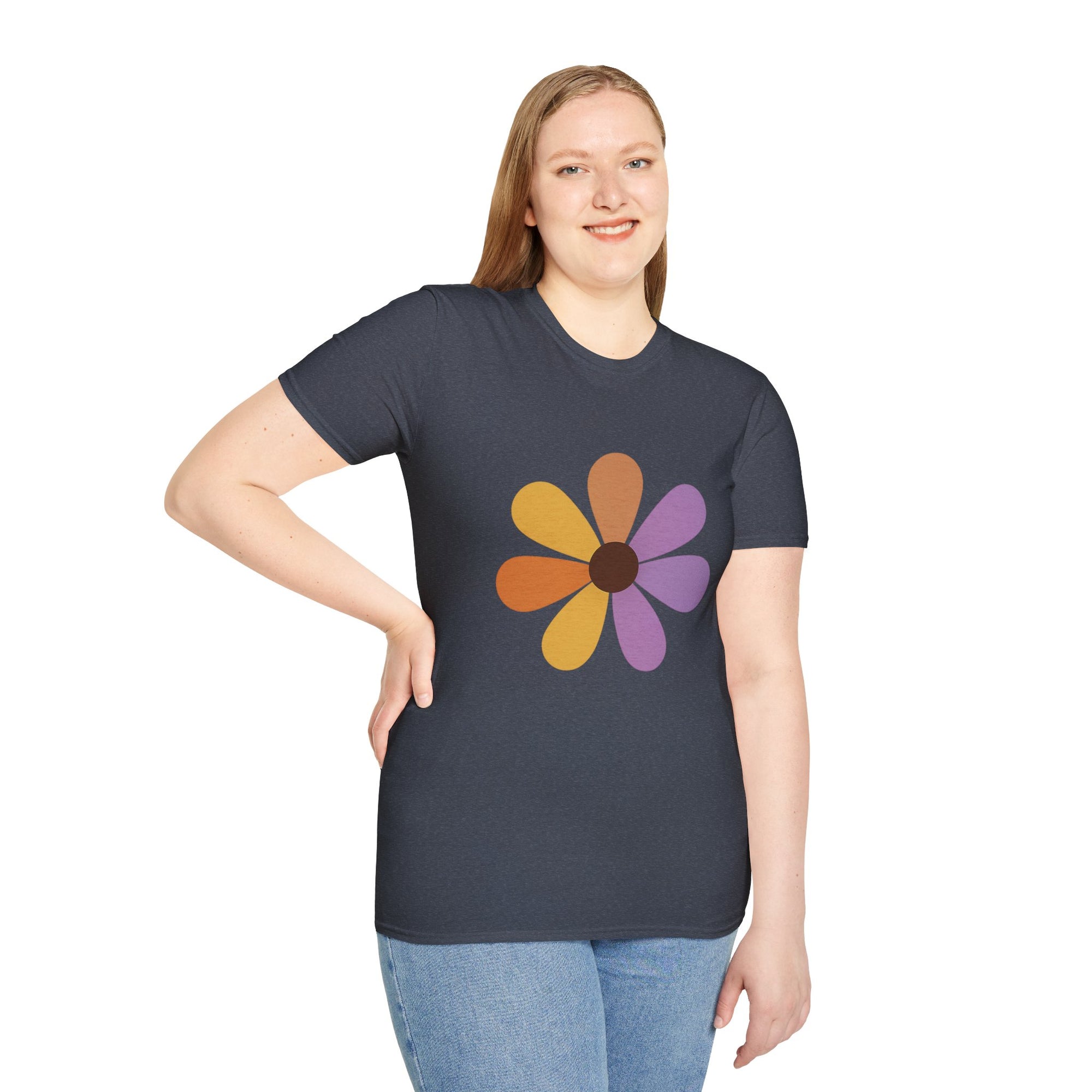 Blooming Flower Unisex T-Shirt, Softstyle Tee, Inspirational Shirt, Heartfelt Gift