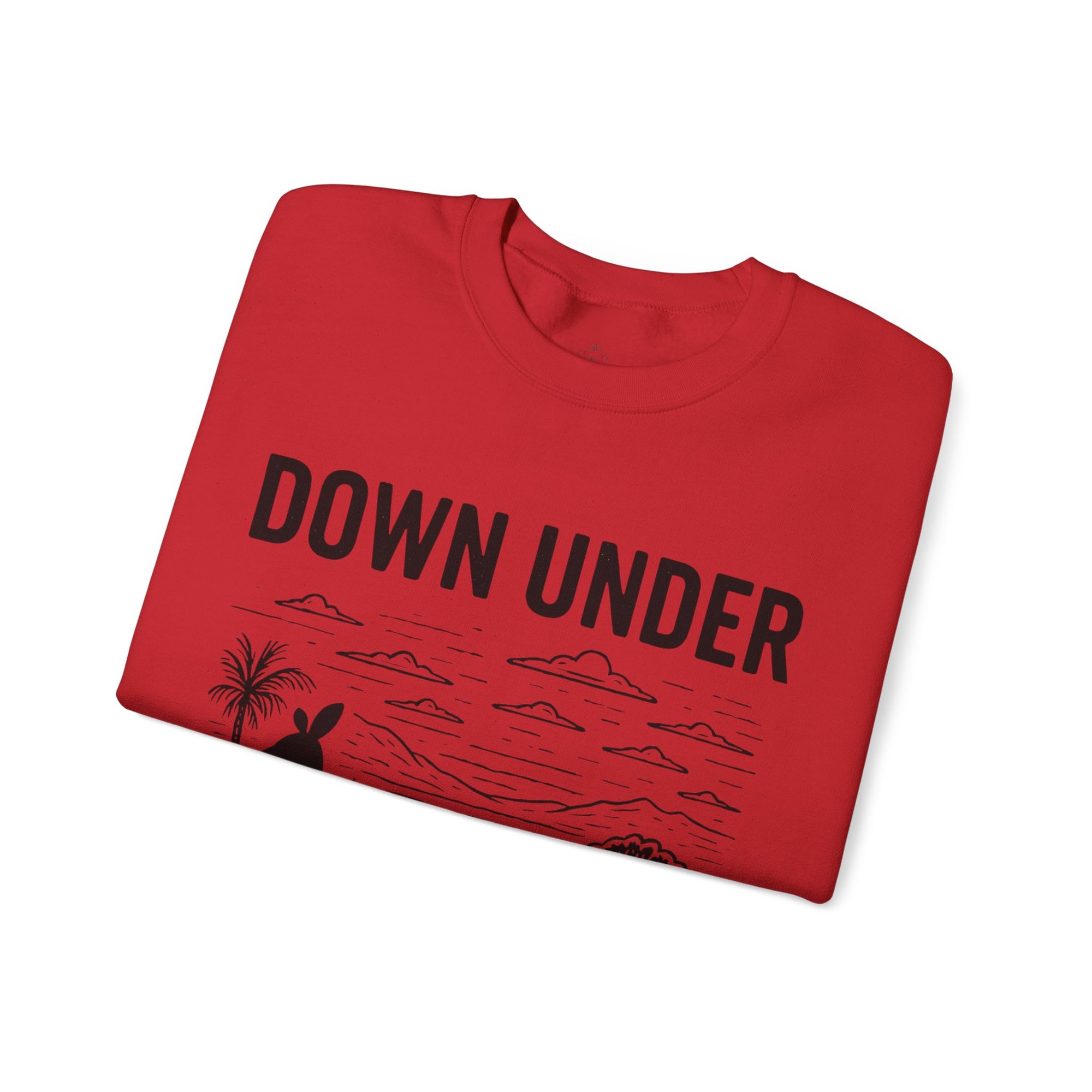 Down Under Unisex Crewneck Sweatshirt | Cozy Gift for Travelers, Fashion Lovers, Tasmania Souvenir, Comfortable Sweatshirt, [...]