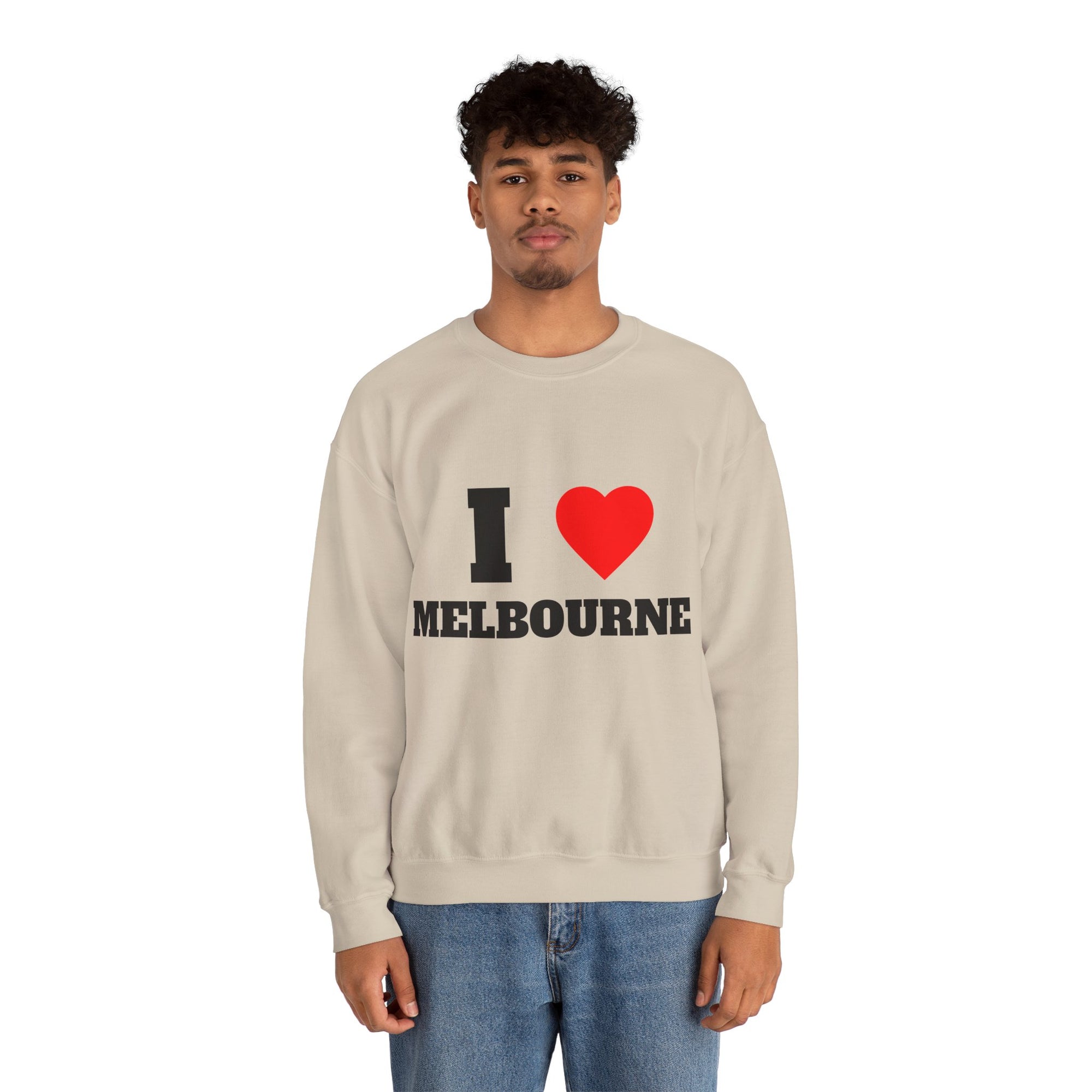 I Love Melbourne Unisex Crewneck Sweatshirt | Cozy Gift for Travelers, Fashion Lovers, Tasmania Souvenir, Comfortable Sweatshirt, [...]