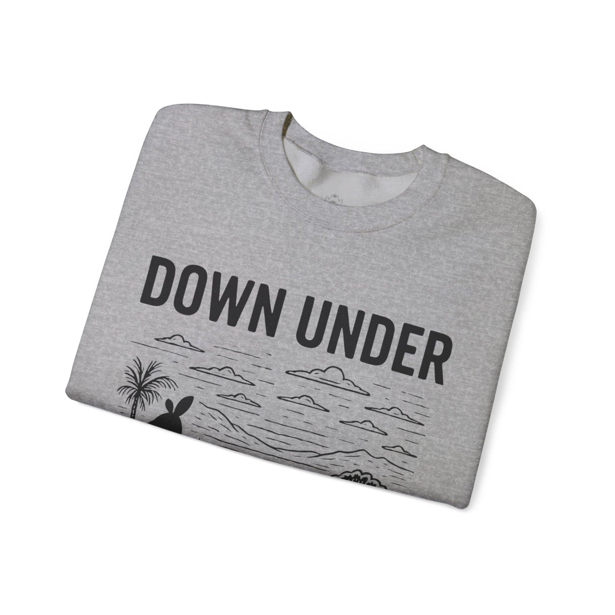 Down Under Unisex Crewneck Sweatshirt | Cozy Gift for Travelers, Fashion Lovers, Tasmania Souvenir, Comfortable Sweatshirt, [...]
