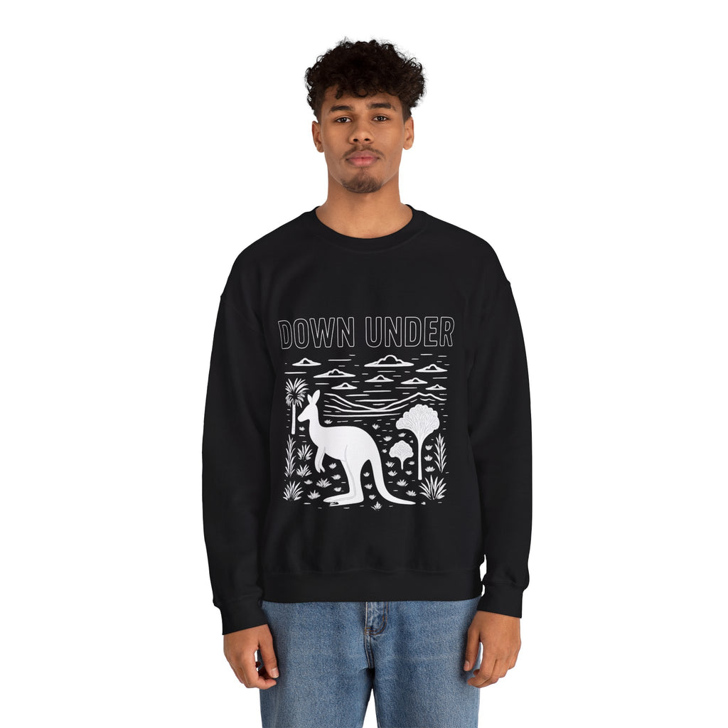 Down Under Unisex Crewneck Sweatshirt | Cozy Gift for Travelers, Fashion Lovers, Tasmania Souvenir, Comfortable Sweatshirt, [...]