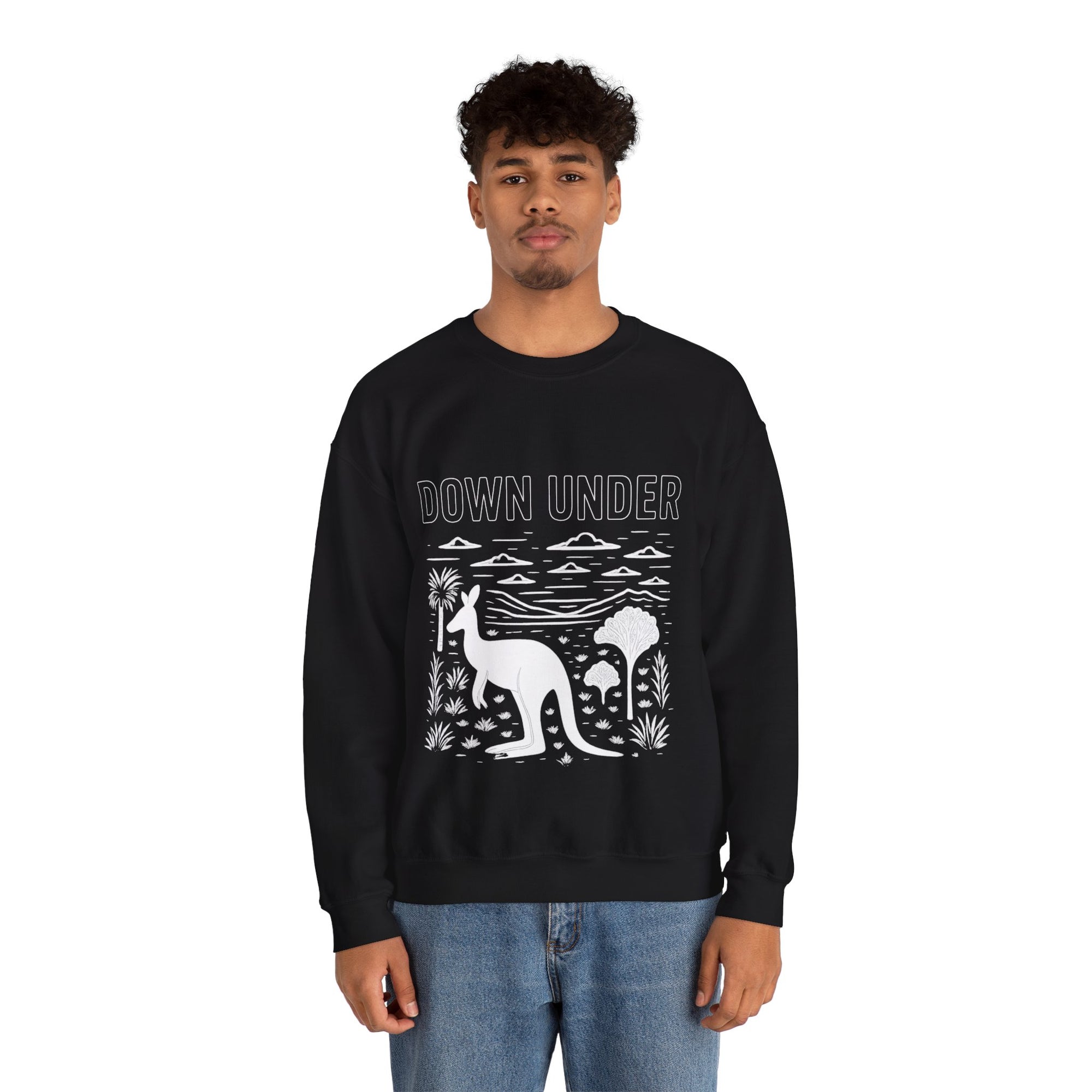 Down Under Unisex Crewneck Sweatshirt | Cozy Gift for Travelers, Fashion Lovers, Tasmania Souvenir, Comfortable Sweatshirt, [...]