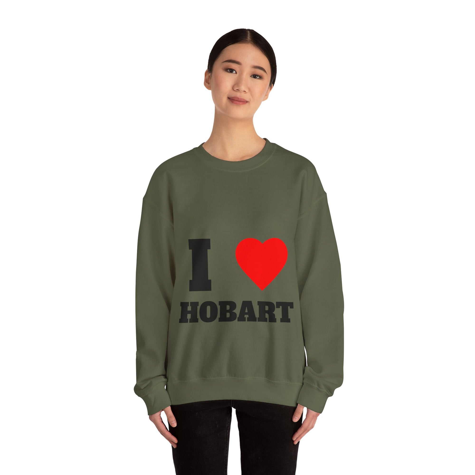 I Love Hobart Unisex Crewneck Sweatshirt
