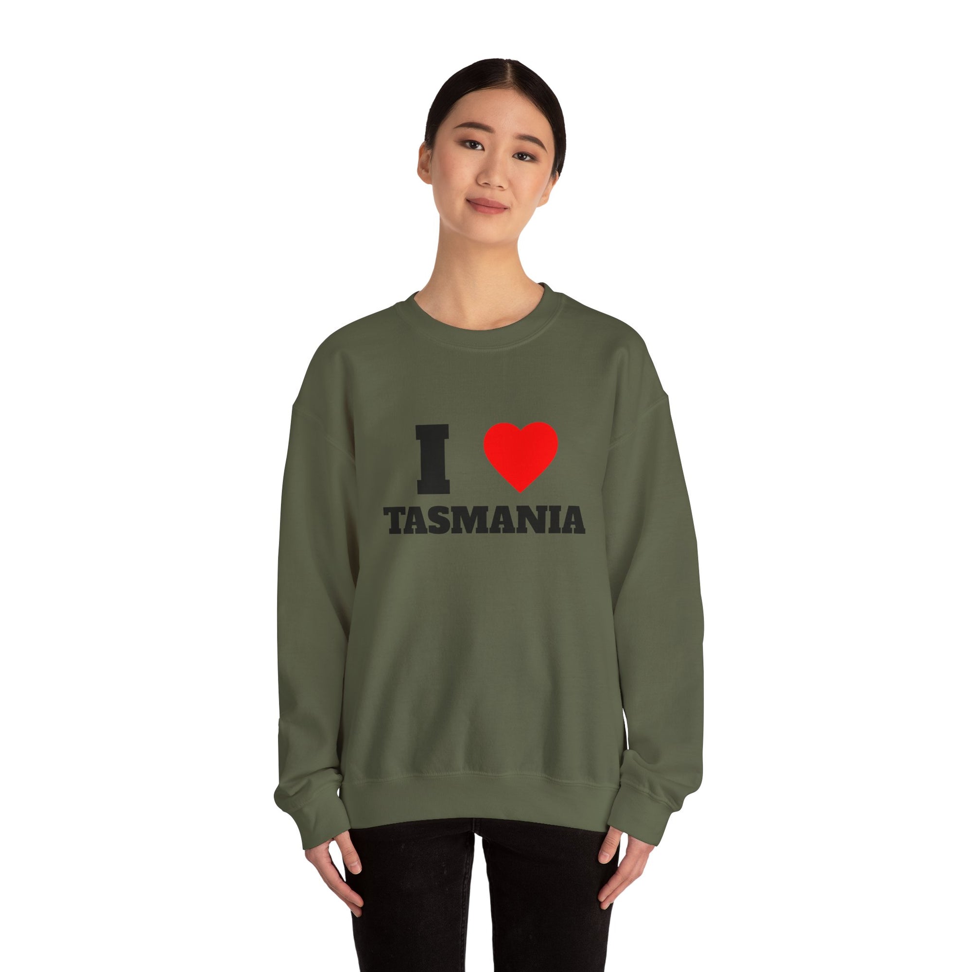 I Love Tasmania Unisex Crewneck Sweatshirt | Cozy Gift for Travelers, Fashion Lovers, Tasmania Souvenir, Comfortable Sweatshirt, [...]