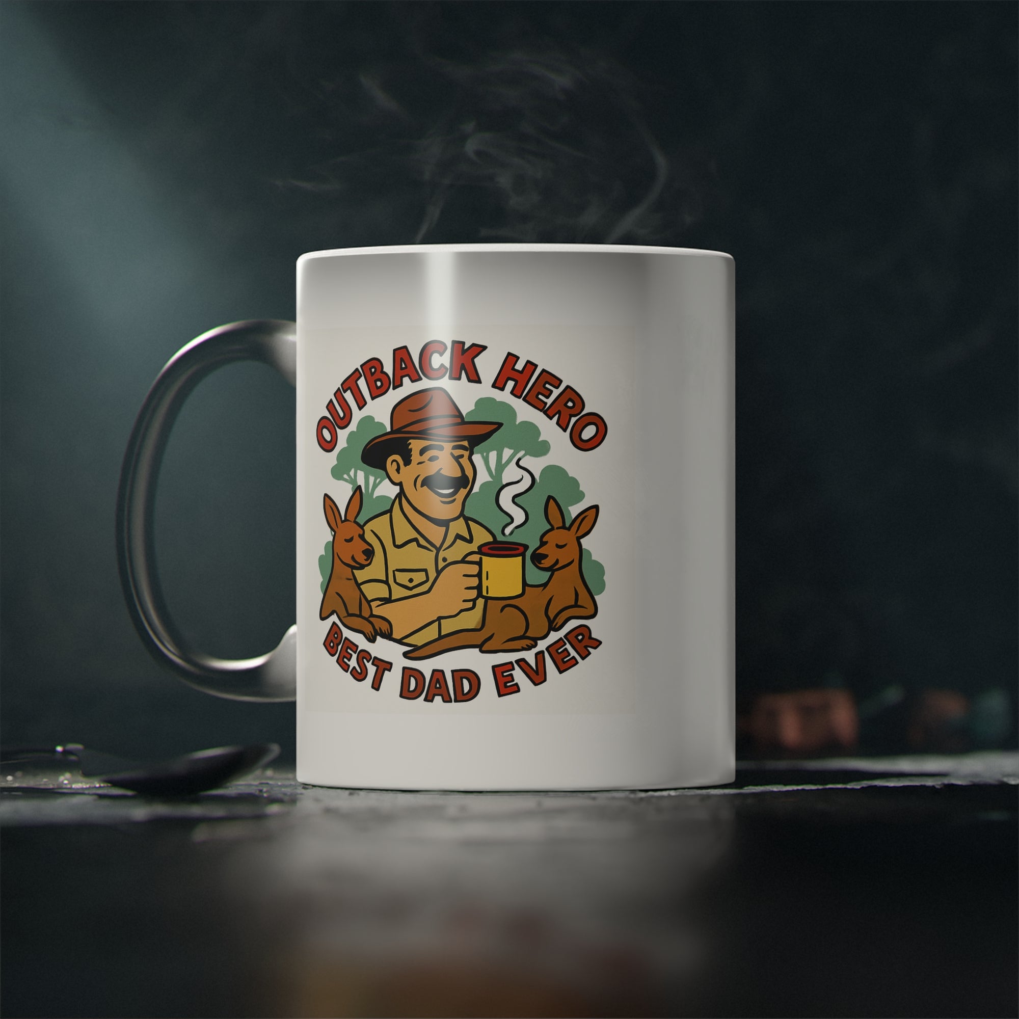 Mug - Aussie Bush Dad 'Outback Hero' Father's Day Gift