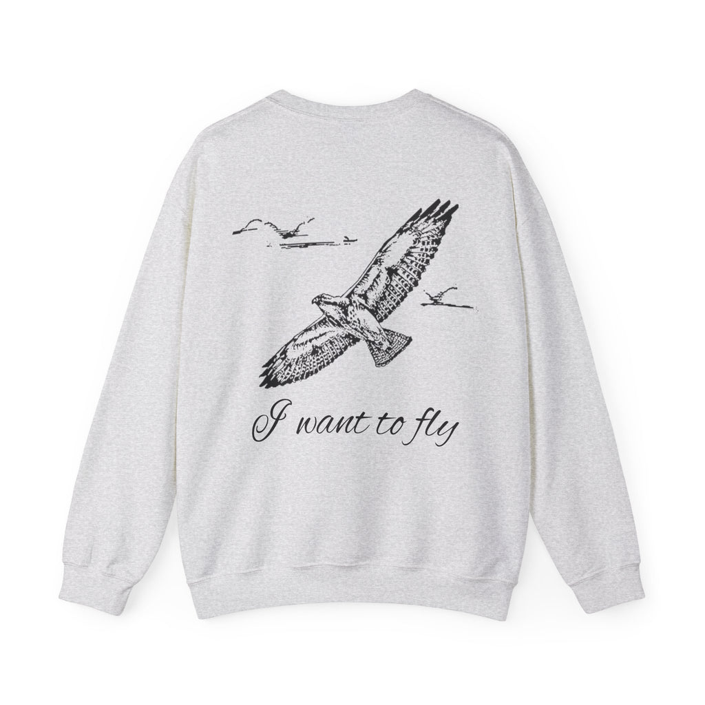 I Want to Fly Unisex Crewneck Sweatshirt | Cozy Gift for Travelers, Fashion Lovers, Tasmania Souvenir, Comfortable Sweatshirt, [...]