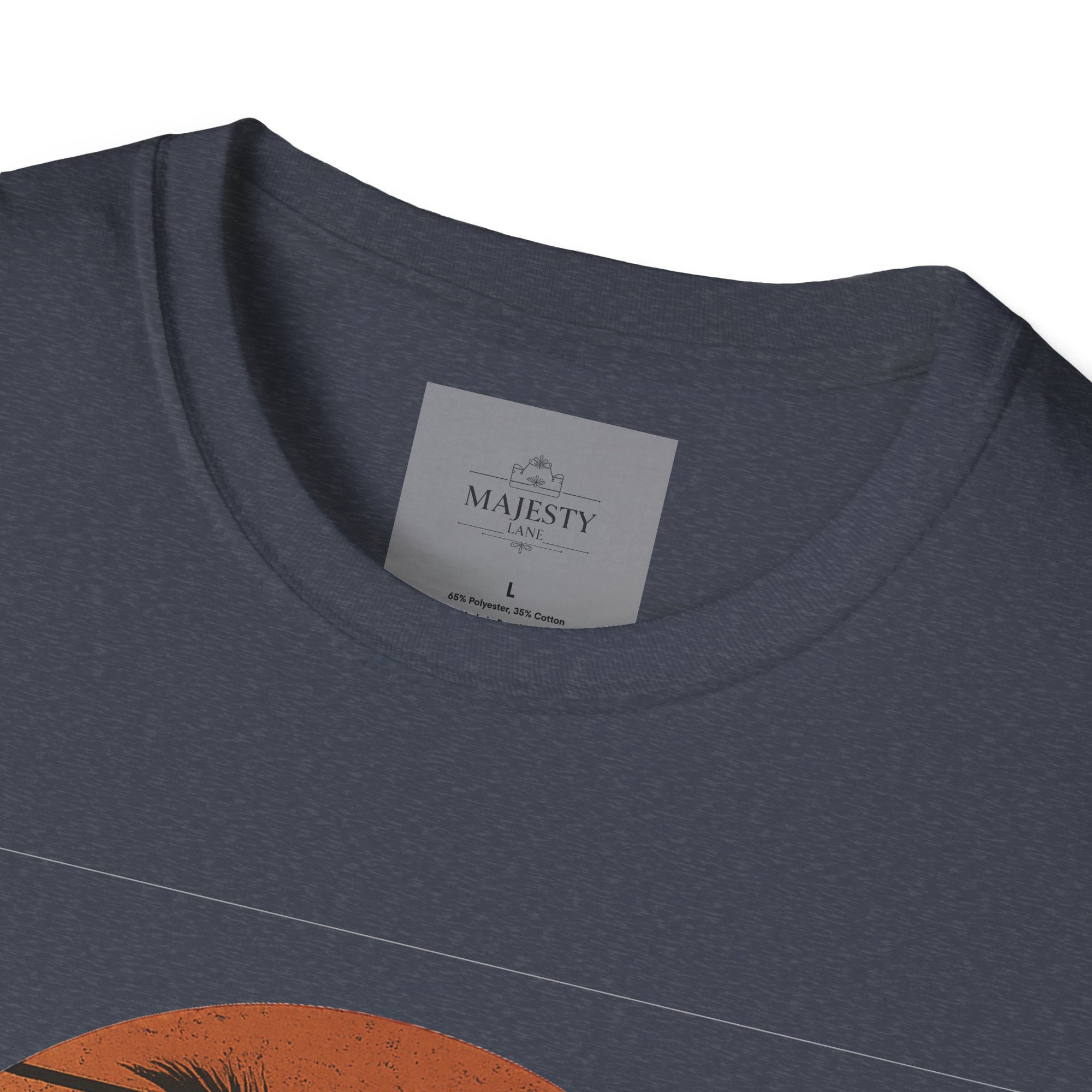 Sunset Palm Unisex T-Shirt, Softstyle Tee, Inspirational Shirt, Heartfelt Gift