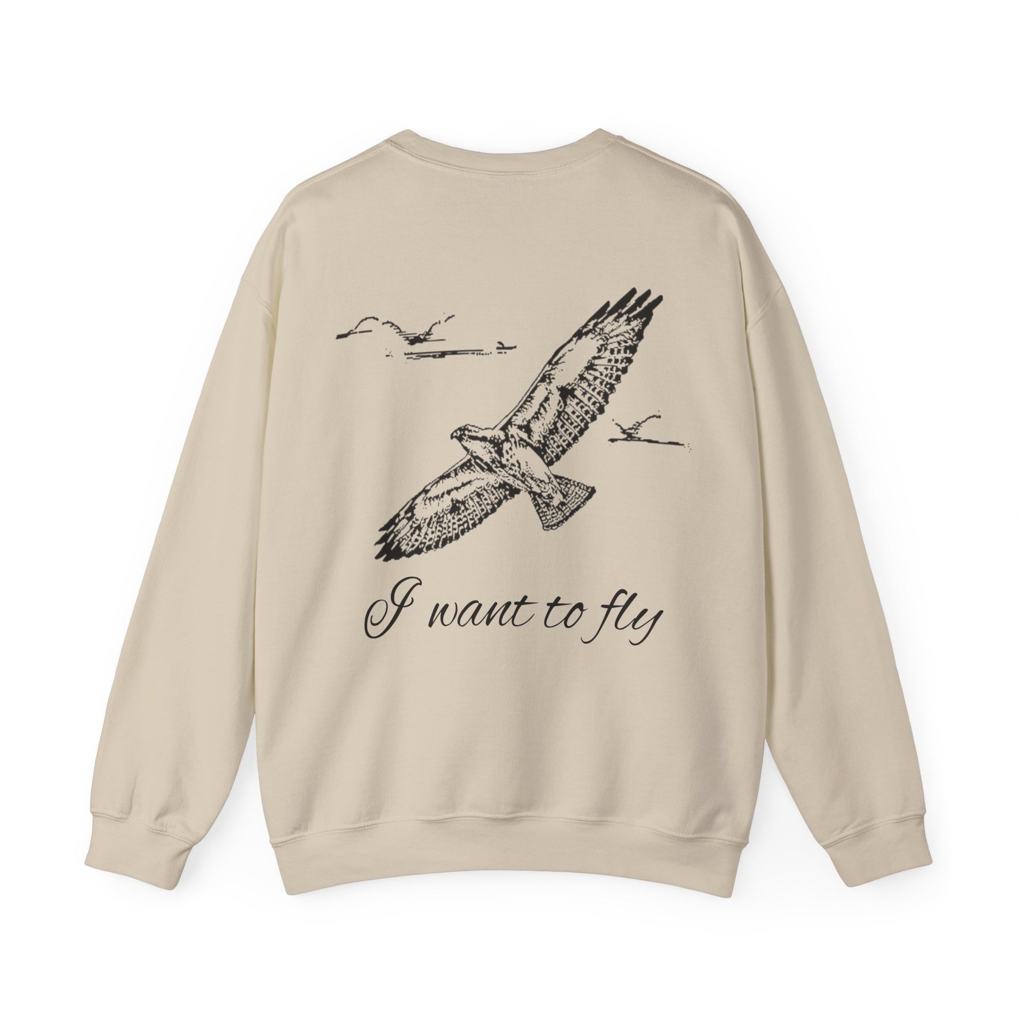 I Want to Fly Unisex Crewneck Sweatshirt | Cozy Gift for Travelers, Fashion Lovers, Tasmania Souvenir, Comfortable Sweatshirt, [...]