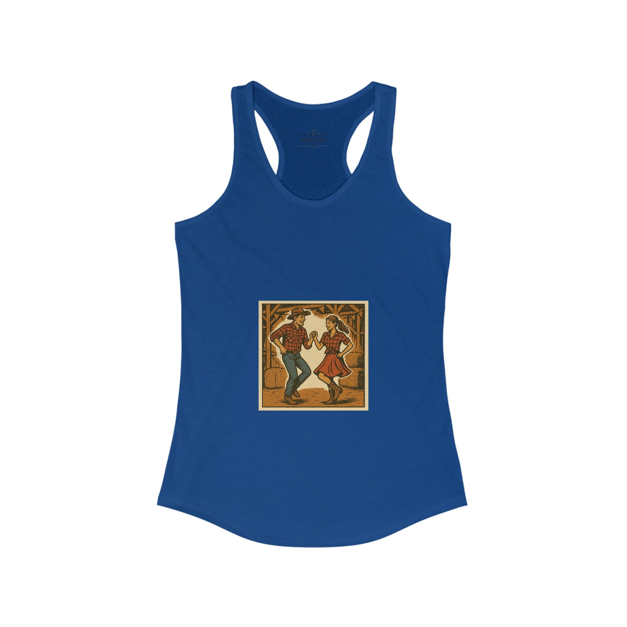 Country's Energy Coming Together Racerback Tank, Bohemian Style Top, Summer Attire, Casual Wear, Gift for Her, Festival Clothing