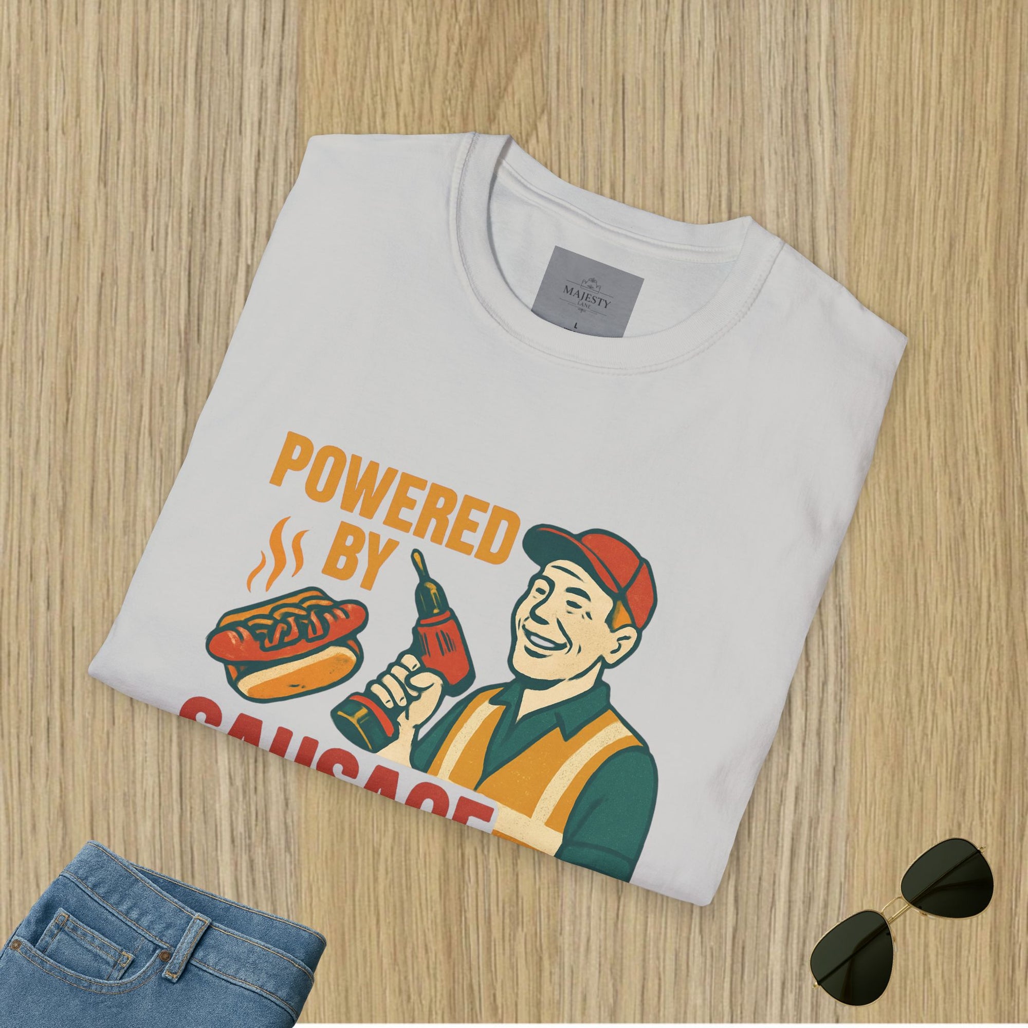 Susage Sizzles Dad T-Shirt, Softstyle Tee