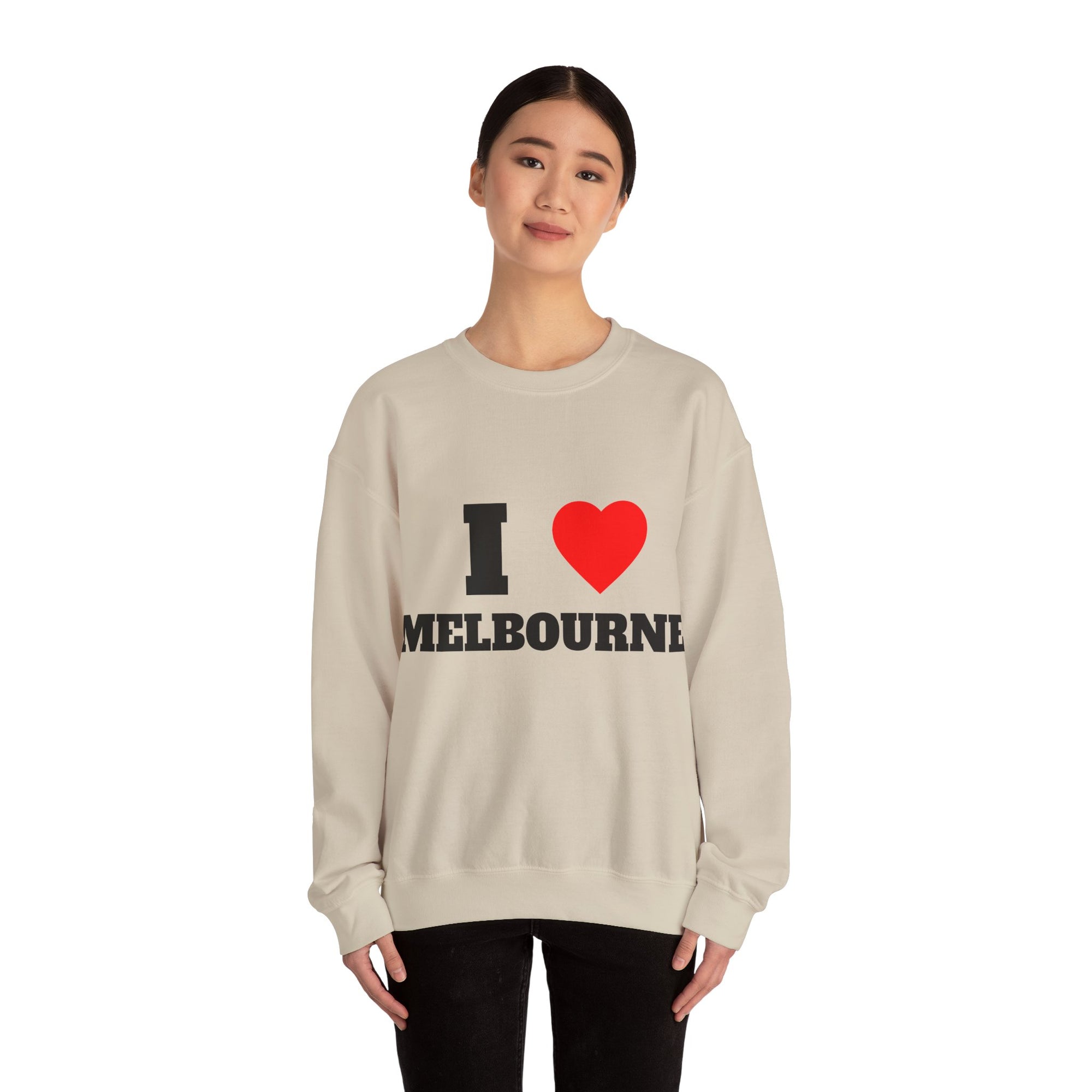I Love Melbourne Unisex Crewneck Sweatshirt | Cozy Gift for Travelers, Fashion Lovers, Tasmania Souvenir, Comfortable Sweatshirt, [...]
