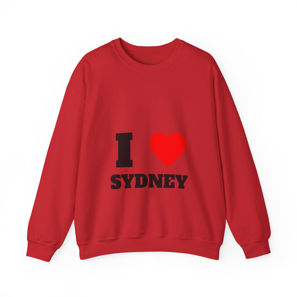 I Love Sydney Unisex Crewneck Sweatshirt | Cozy Gift for Travelers, Fashion Lovers, Tasmania Souvenir, Comfortable Sweatshirt, [...]