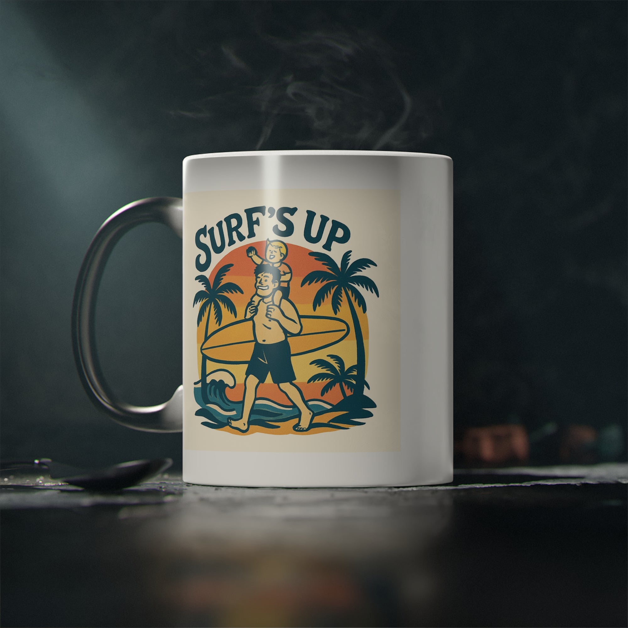 Surf's Up Legend Dad Father's Day Mug