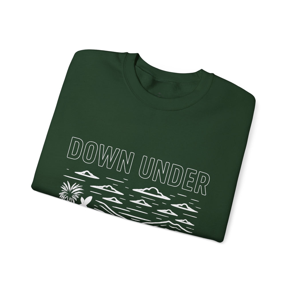 Down Under Unisex Crewneck Sweatshirt | Cozy Gift for Travelers, Fashion Lovers, Tasmania Souvenir, Comfortable Sweatshirt, [...]