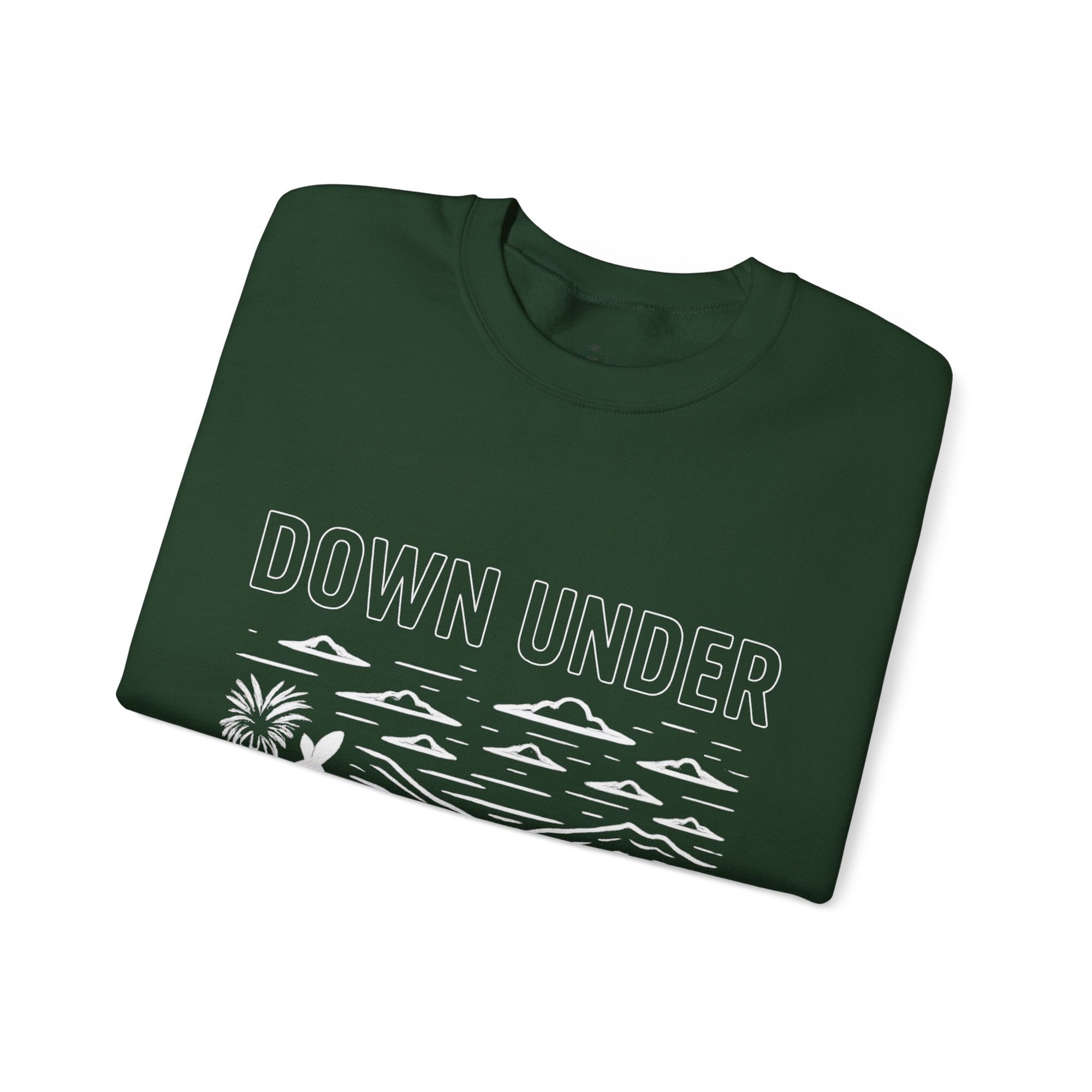 Down Under Unisex Crewneck Sweatshirt | Cozy Gift for Travelers, Fashion Lovers, Tasmania Souvenir, Comfortable Sweatshirt, [...]
