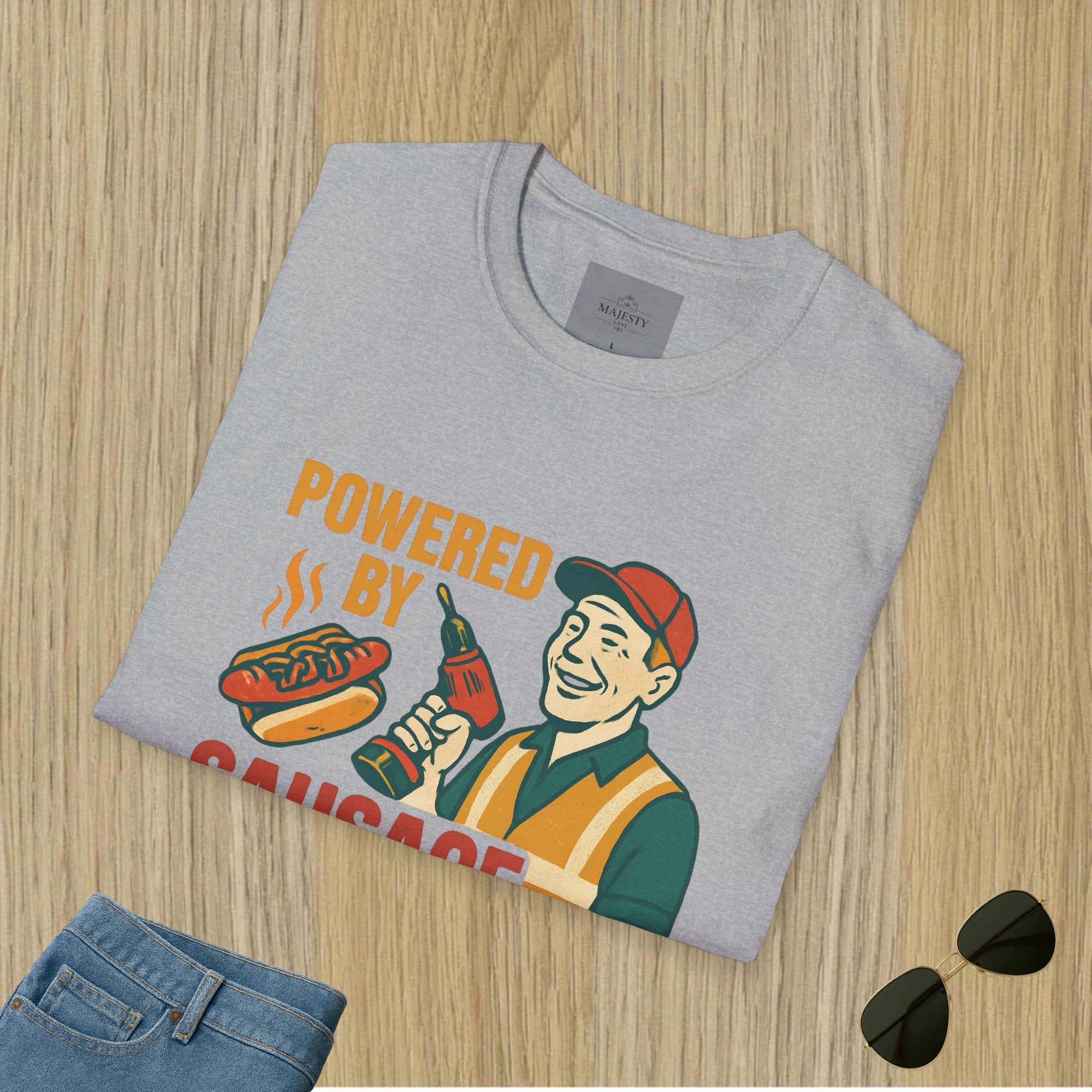 Susage Sizzles Dad T-Shirt, Softstyle Tee