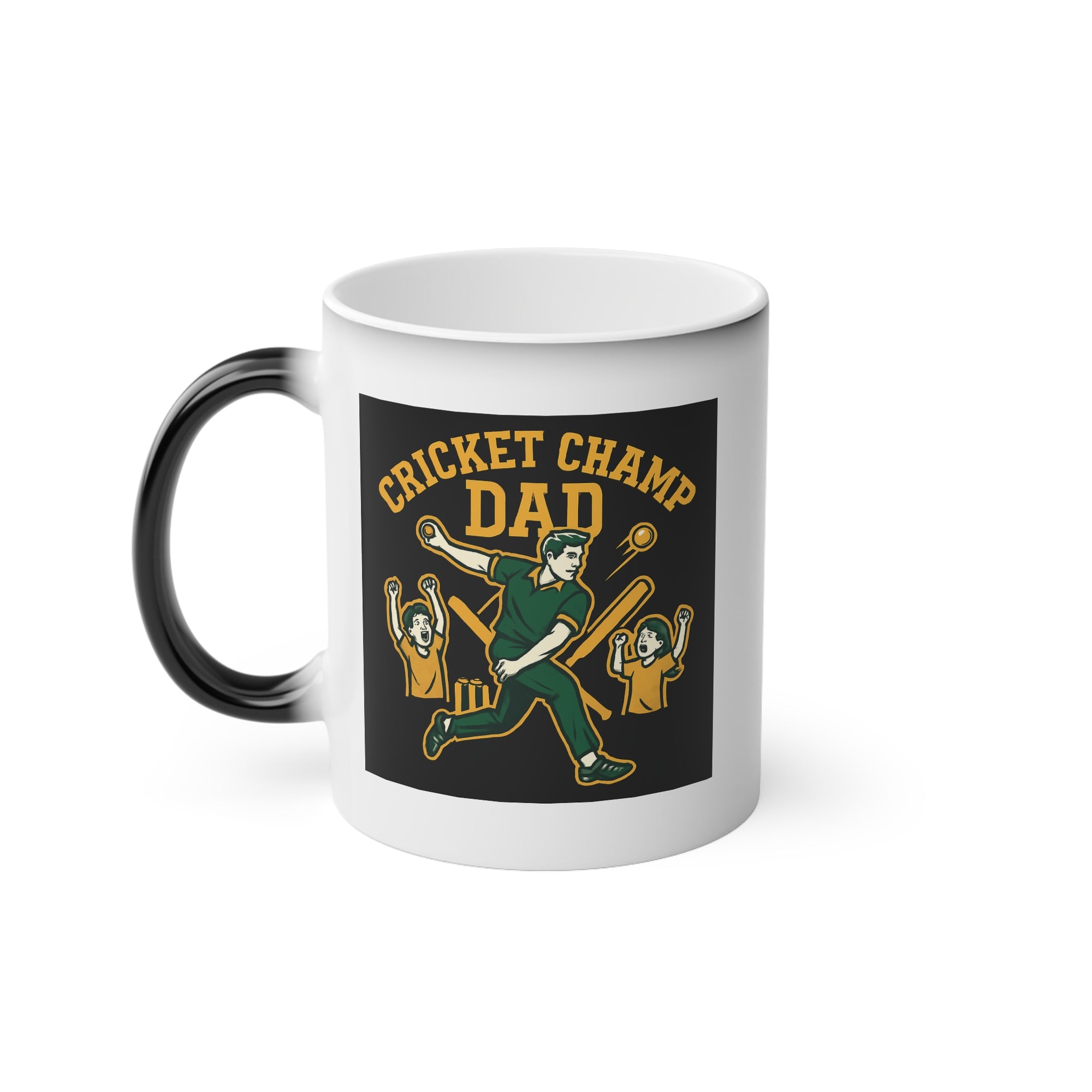Magic Mug - Cricket Champ Dad Father's Day Mug Gift