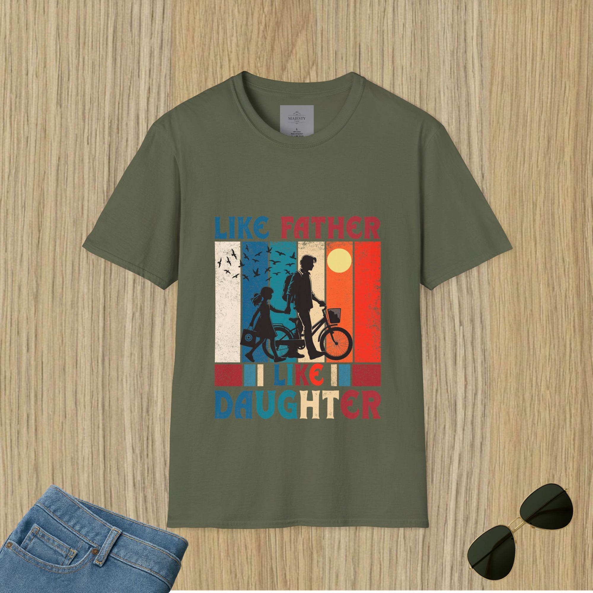 Like Father Like Daughter T-Shirt, Softstyle Tee