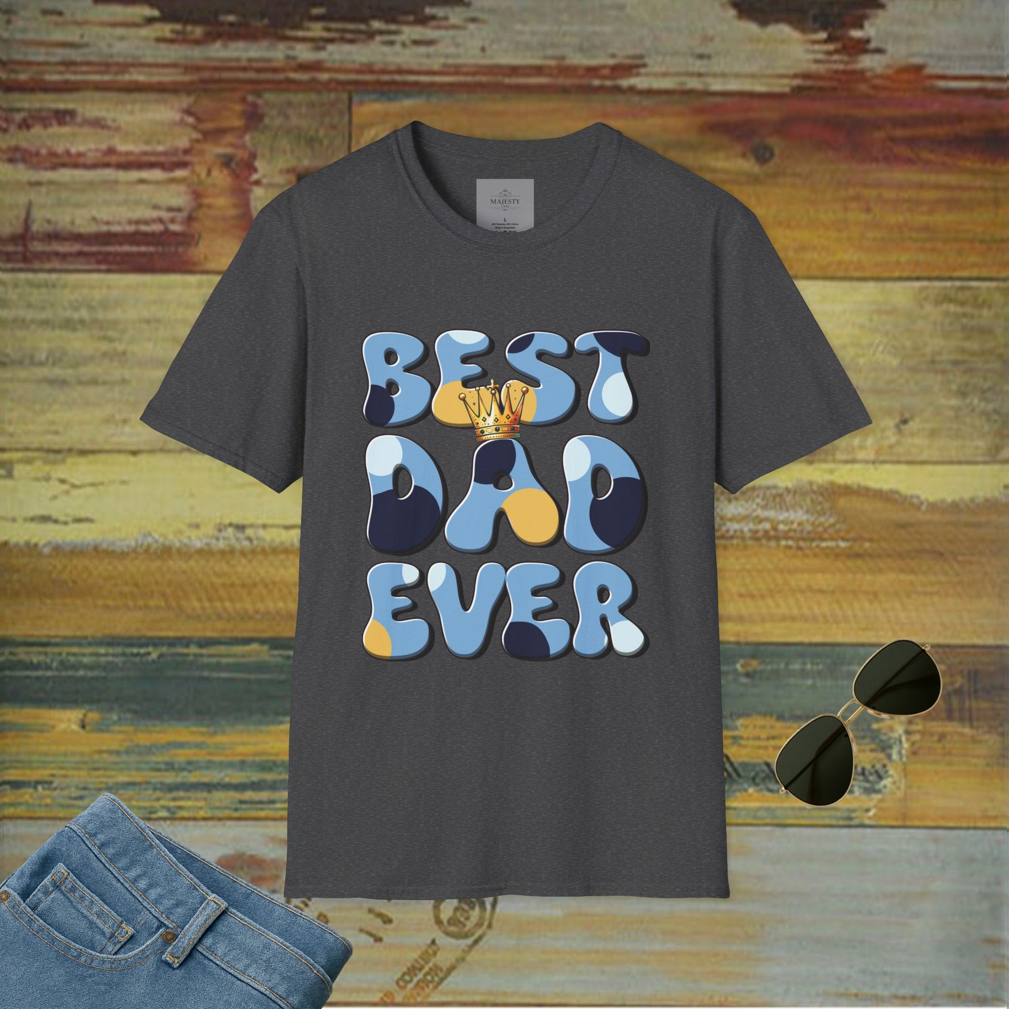 Best Dad Ever T-Shirt - Softstyle Tee