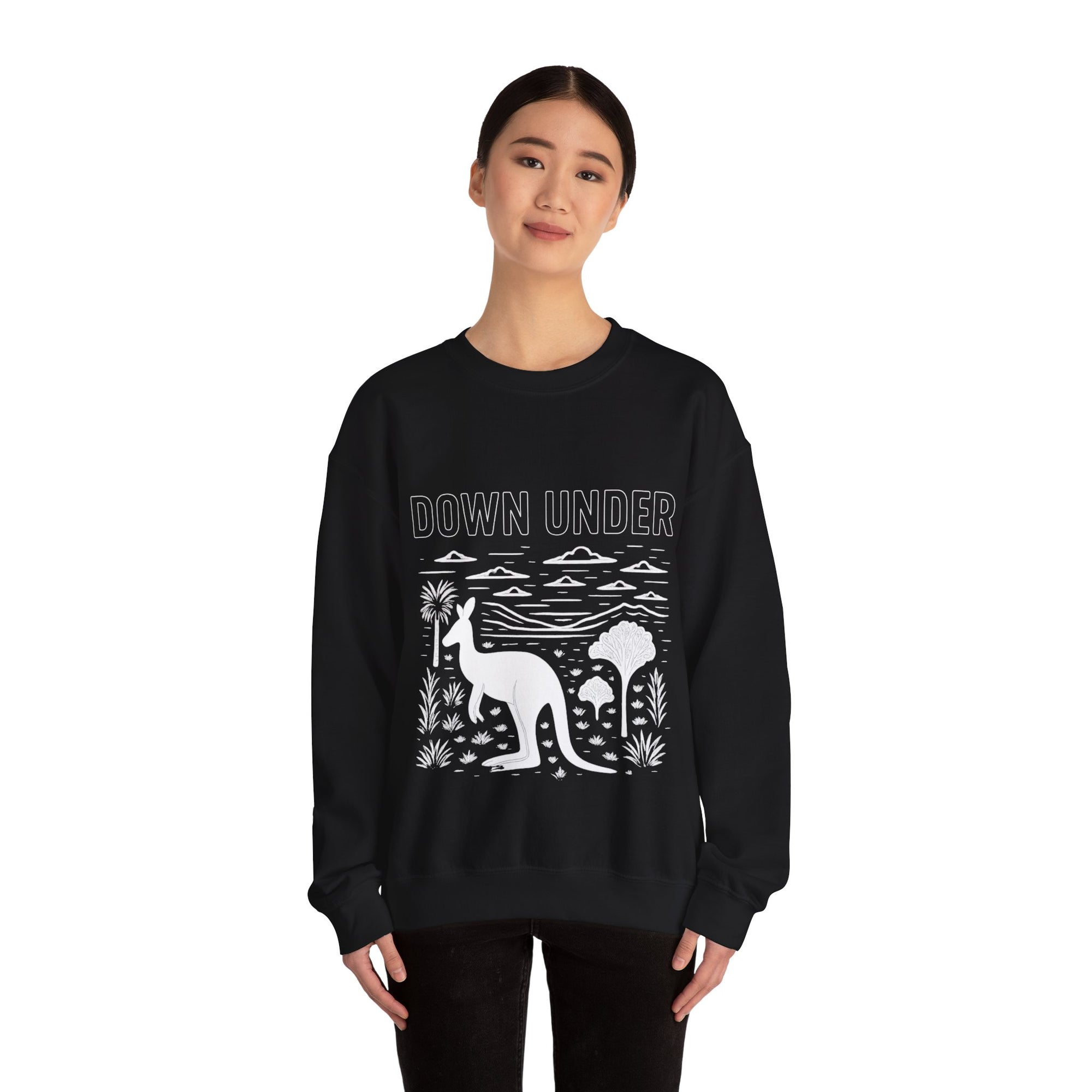 Down Under Unisex Crewneck Sweatshirt | Cozy Gift for Travelers, Fashion Lovers, Tasmania Souvenir, Comfortable Sweatshirt, [...]