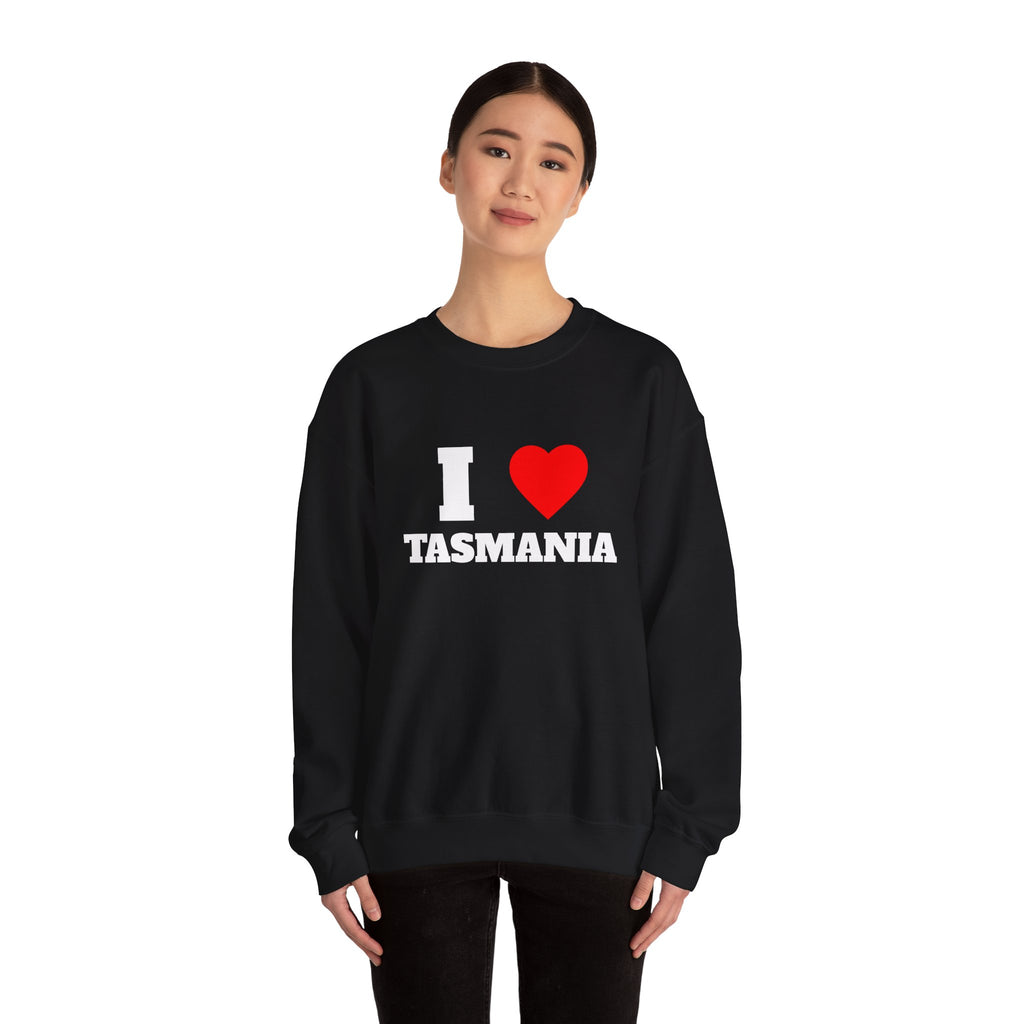 I Love Tasmania Unisex Crewneck Sweatshirt | Cozy Gift for Travelers, Fashion Lovers, Tasmania Souvenir, Comfortable Sweatshirt, [...]