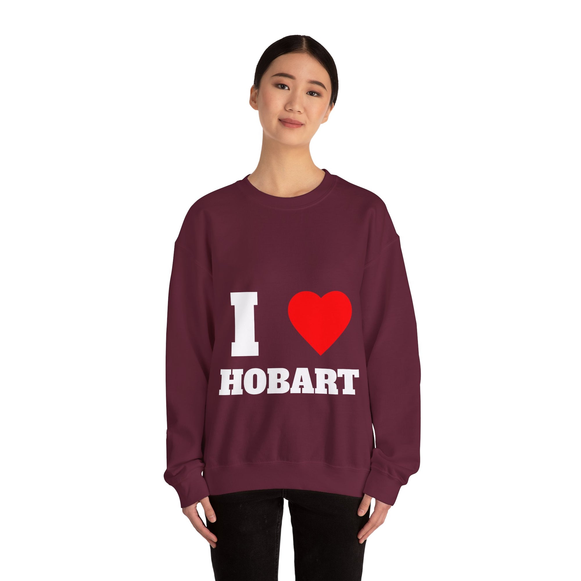 I Love Hobart Unisex Crewneck Sweatshirt