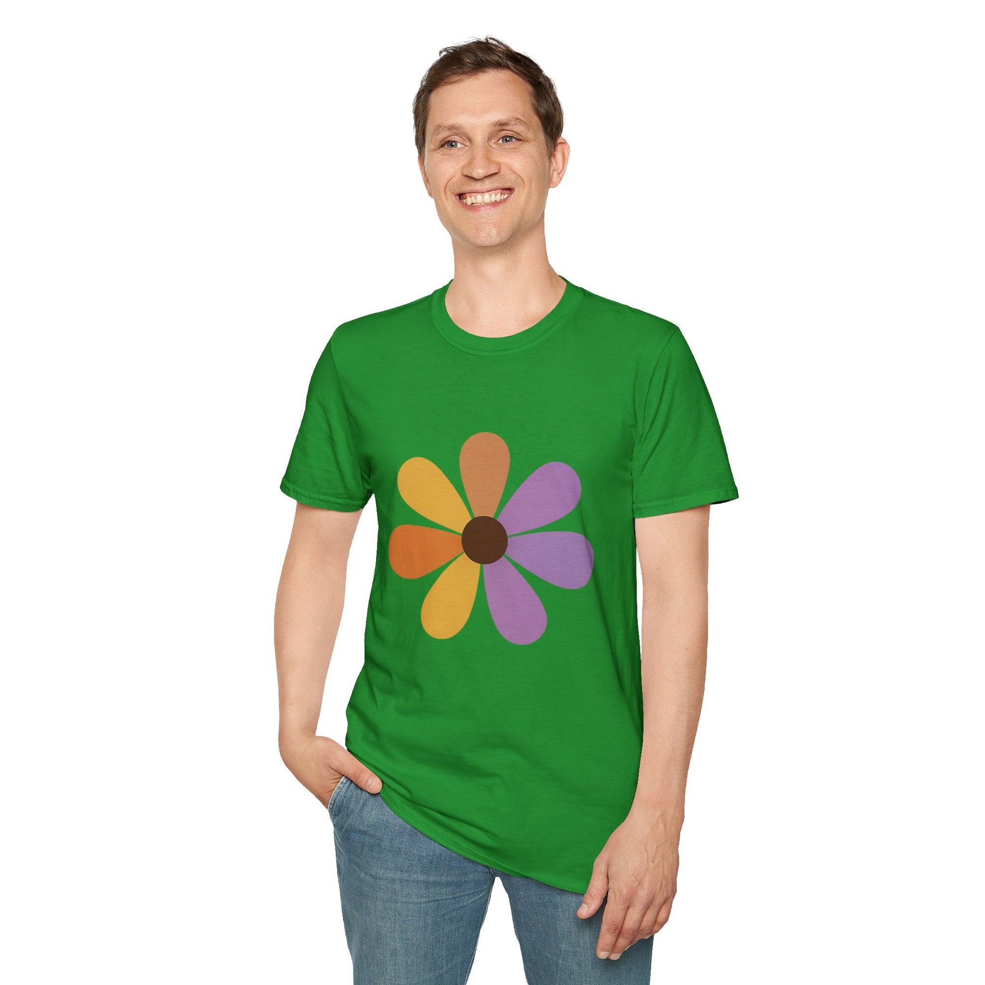 Blooming Flower Unisex T-Shirt, Softstyle Tee, Inspirational Shirt, Heartfelt Gift