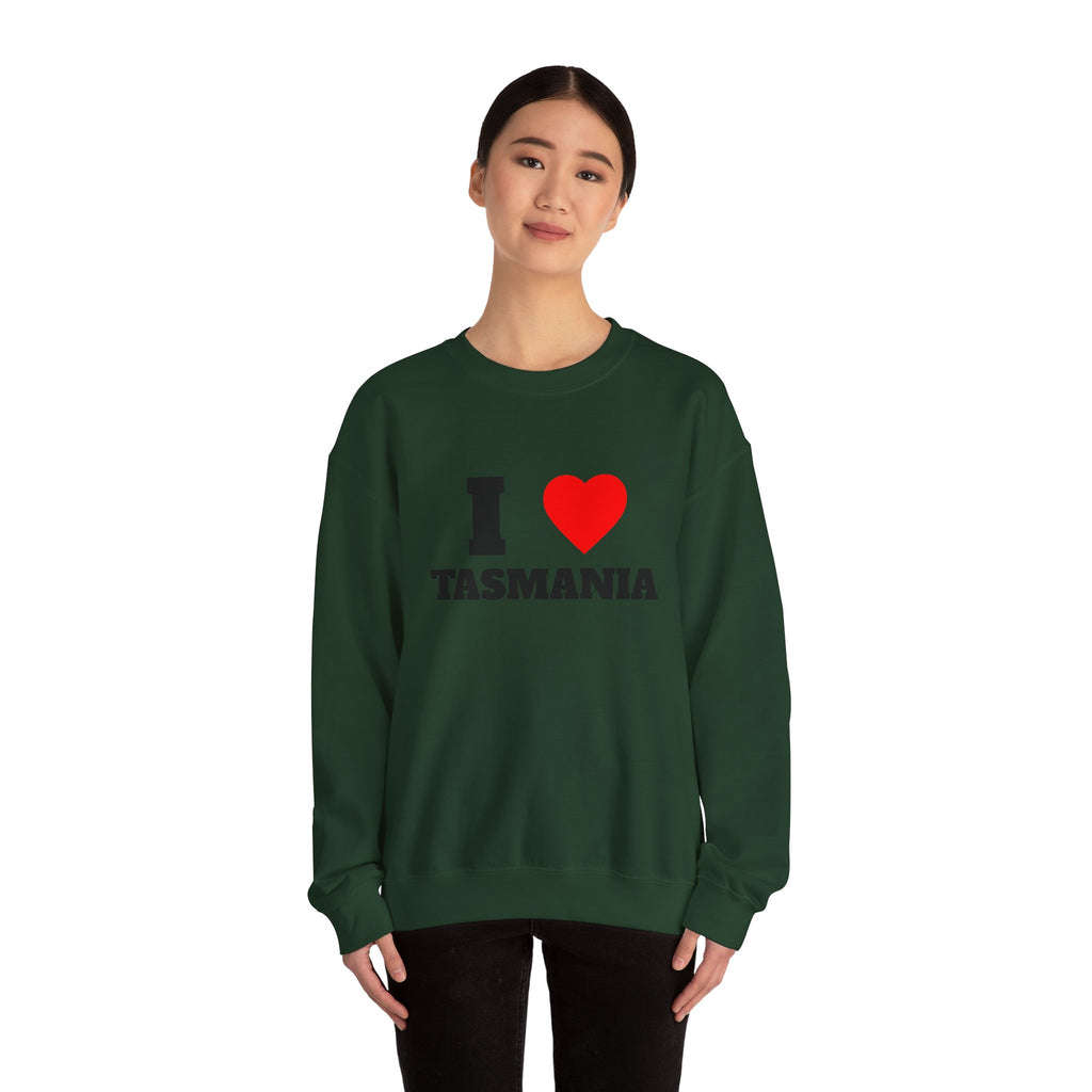I Love Tasmania Unisex Crewneck Sweatshirt | Cozy Gift for Travelers, Fashion Lovers, Tasmania Souvenir, Comfortable Sweatshirt, [...]