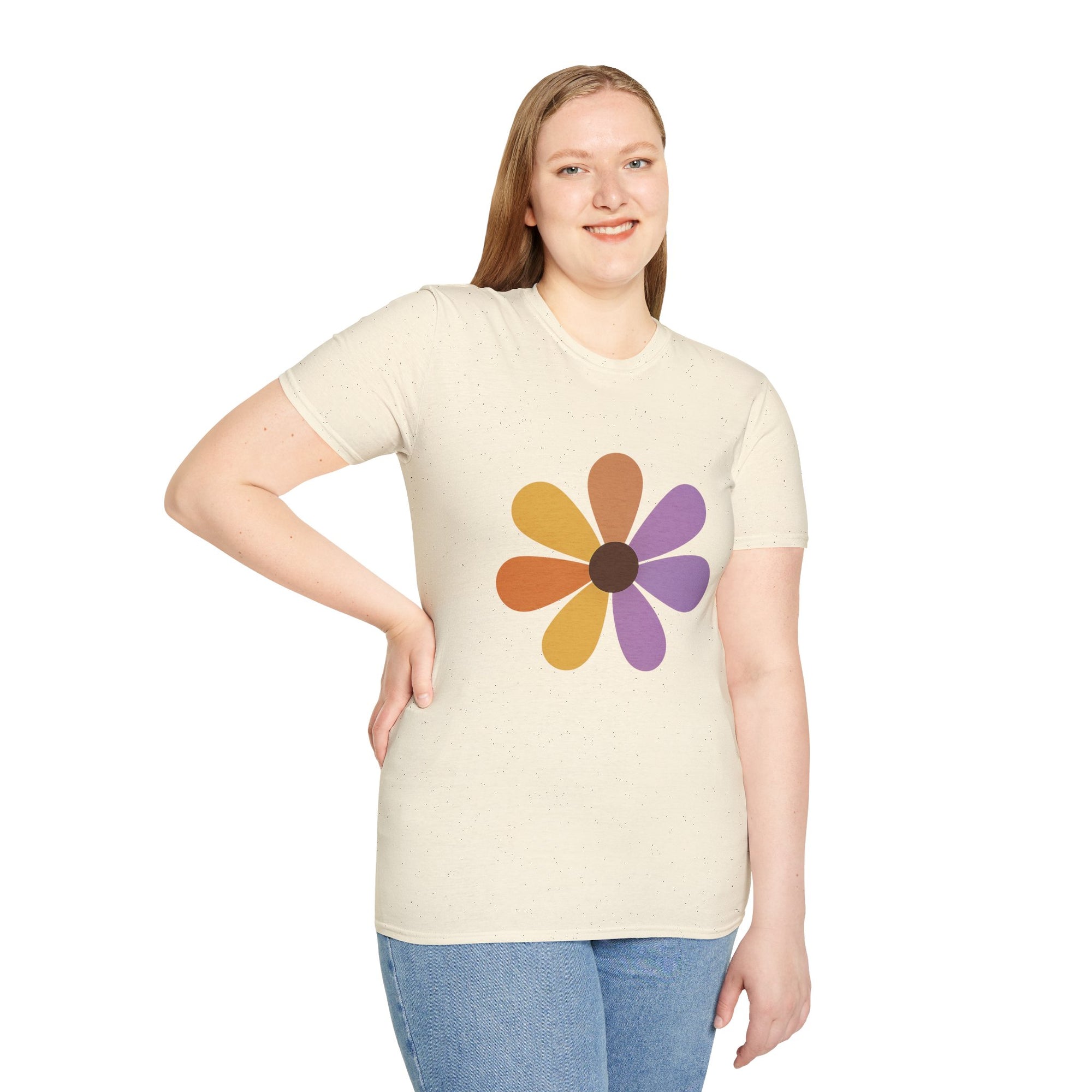 Blooming Flower Unisex T-Shirt, Softstyle Tee, Inspirational Shirt, Heartfelt Gift