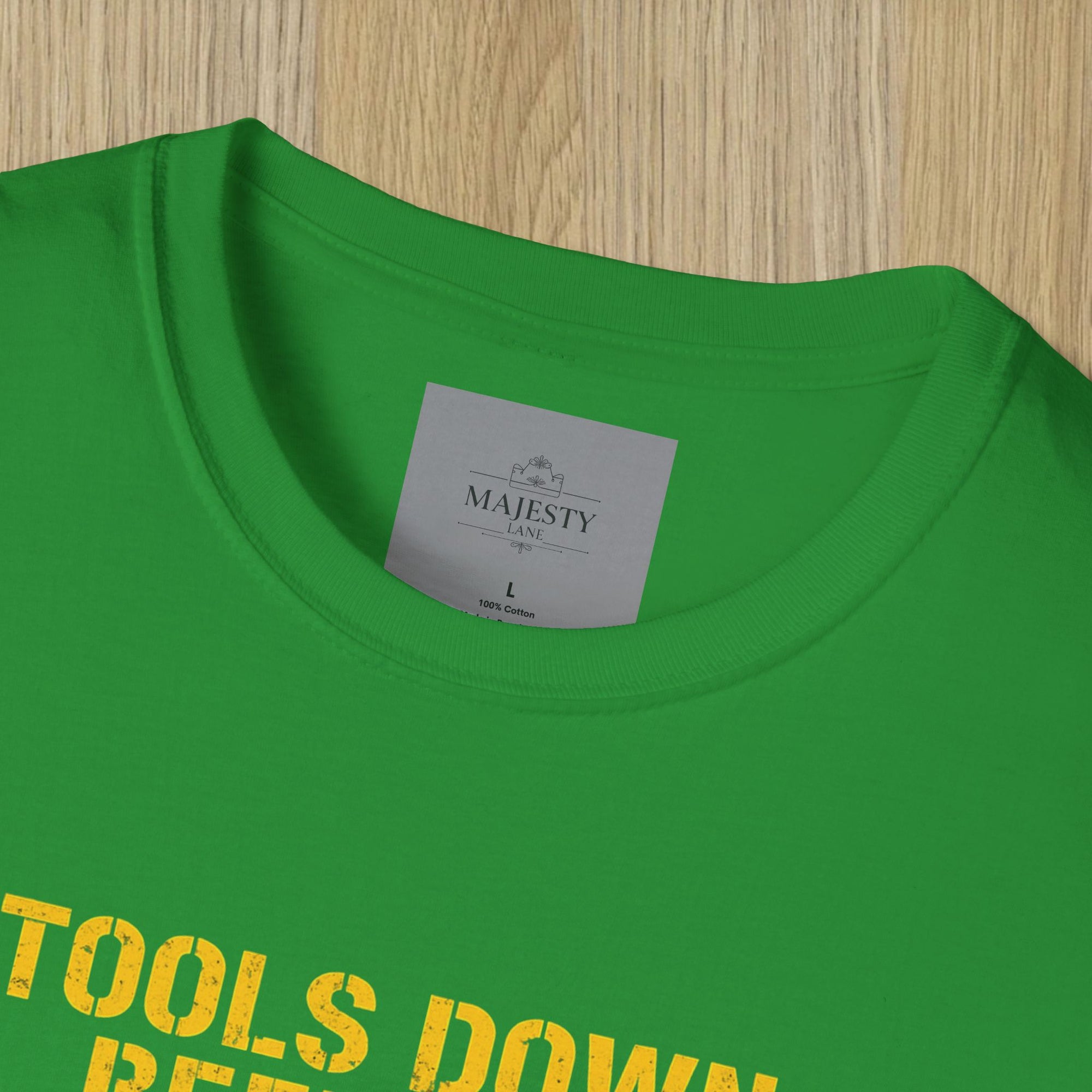 Tools Down Beer Up Dad T-Shirt, Softstyle Tee