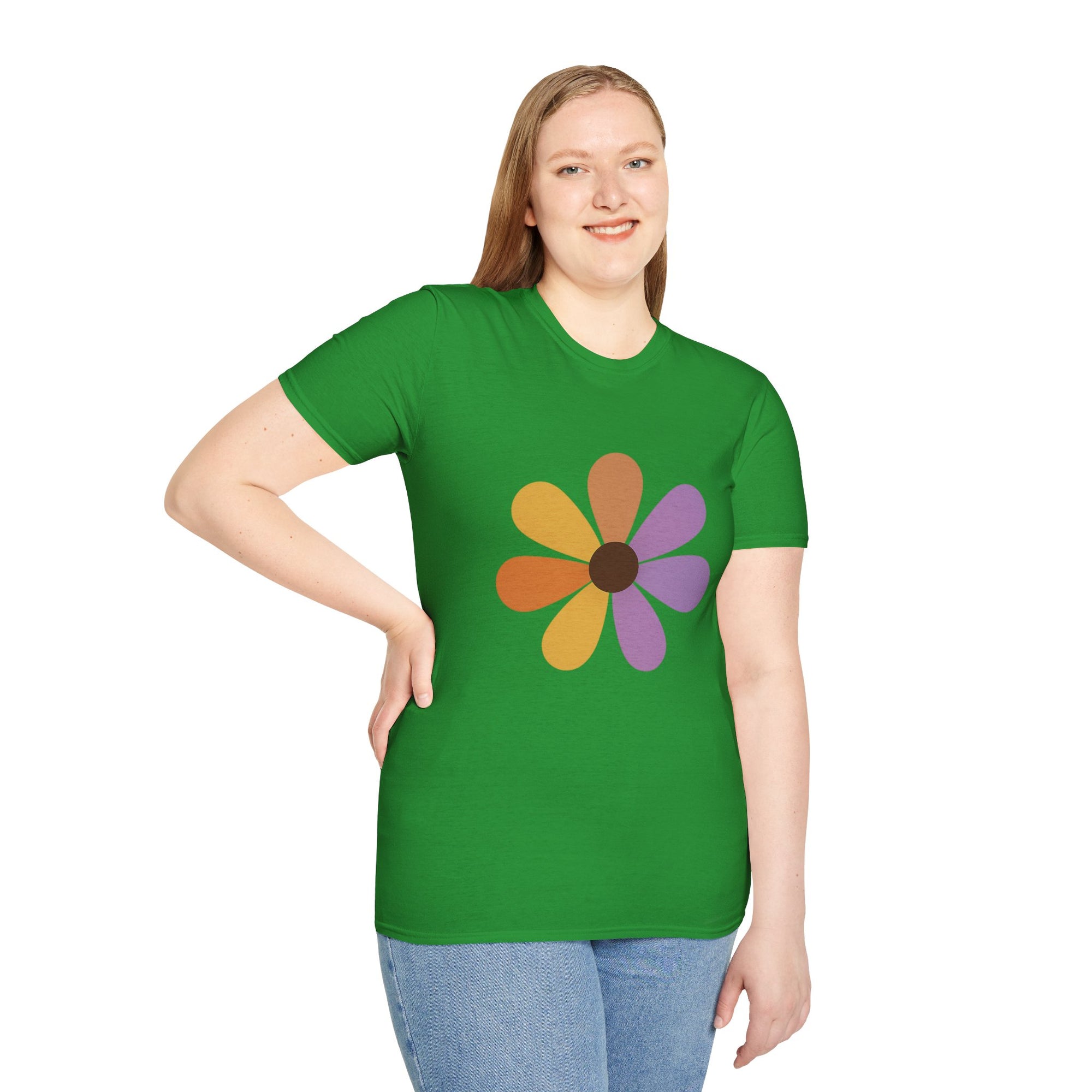 Blooming Flower Unisex T-Shirt, Softstyle Tee, Inspirational Shirt, Heartfelt Gift