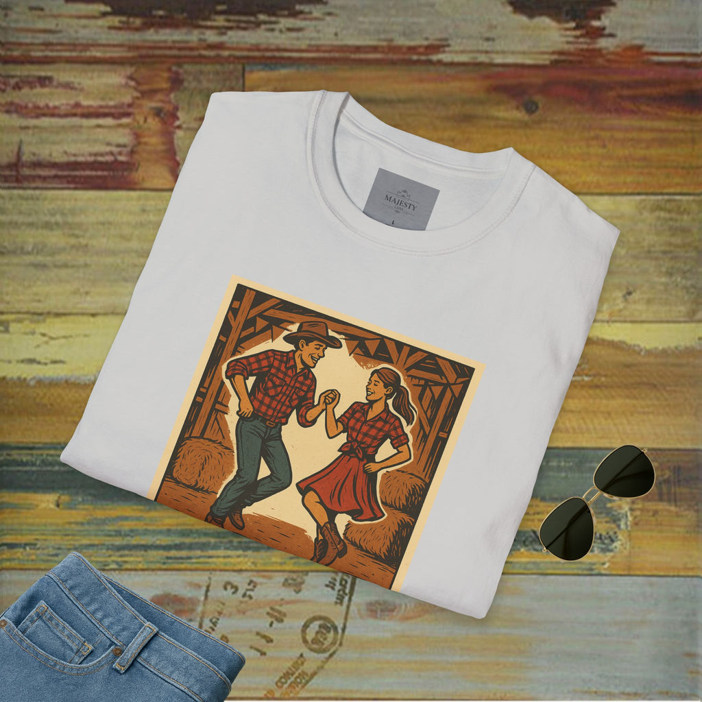 Country's Energy Coming Together Unisex T-Shirt, Softstyle Tee, Inspirational Shirt, Heartfelt Gift